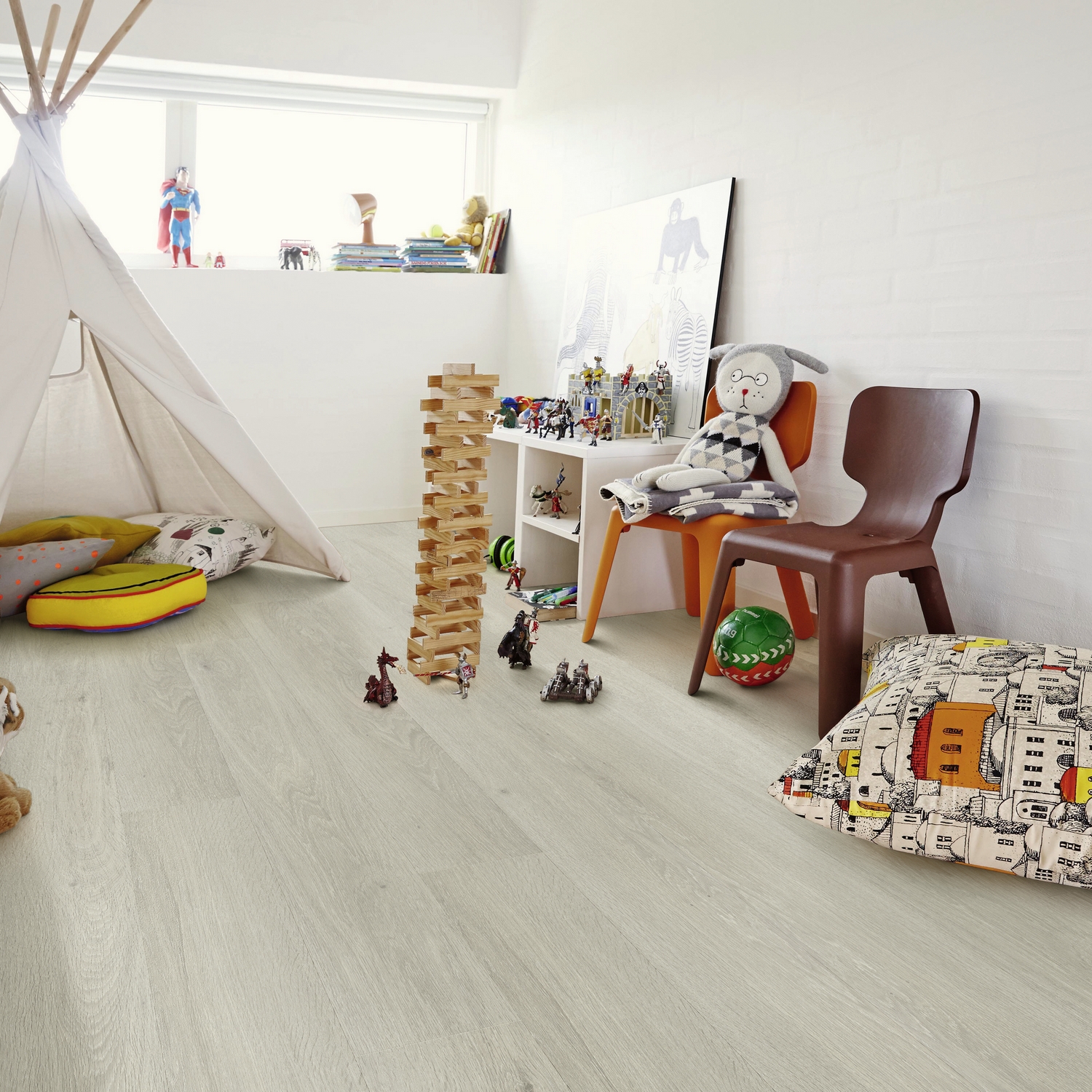 Vinylgulv Pergo Lysefjord Grey Washed Oak