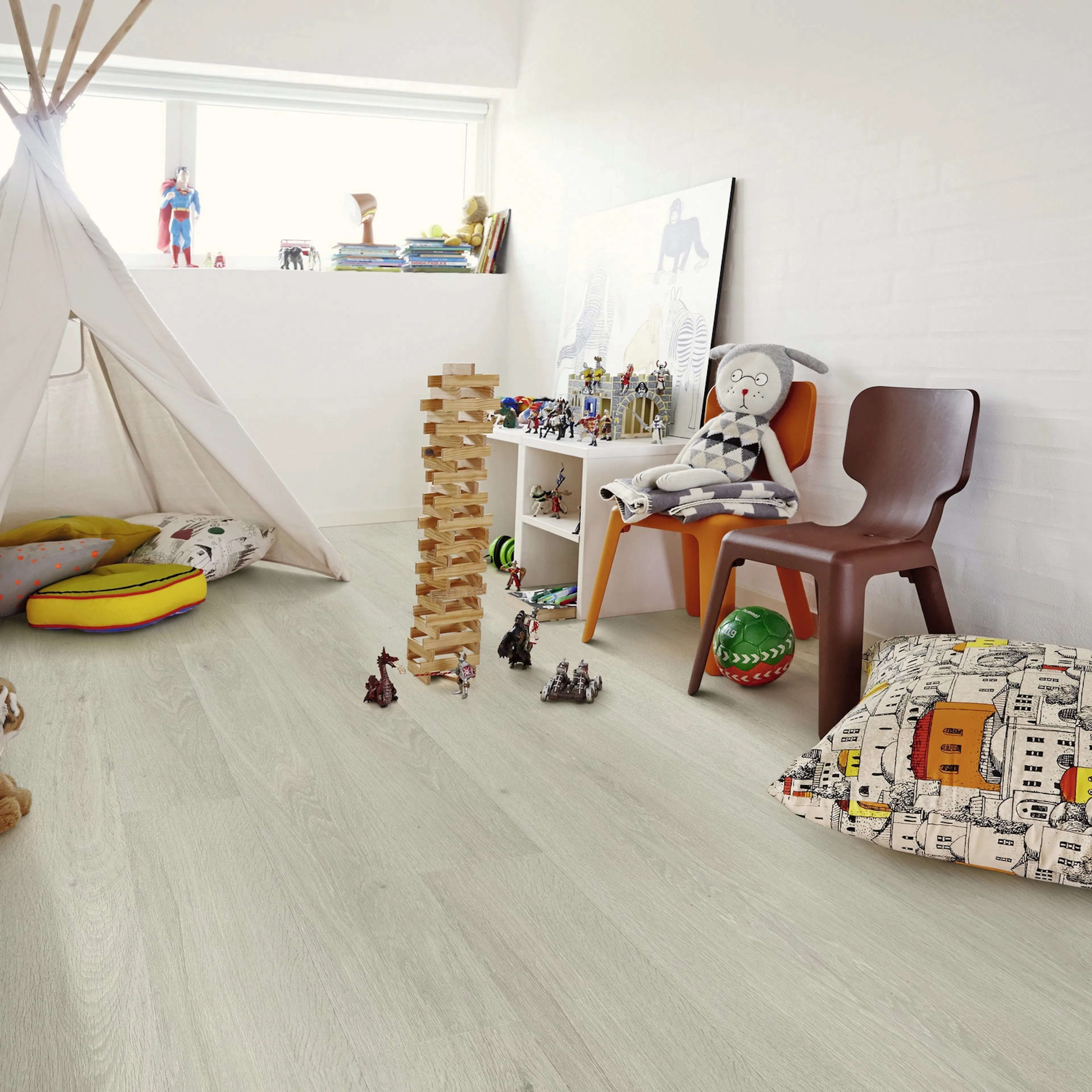 Vinylgulv Pergo Lysefjord Grey Washed Oak