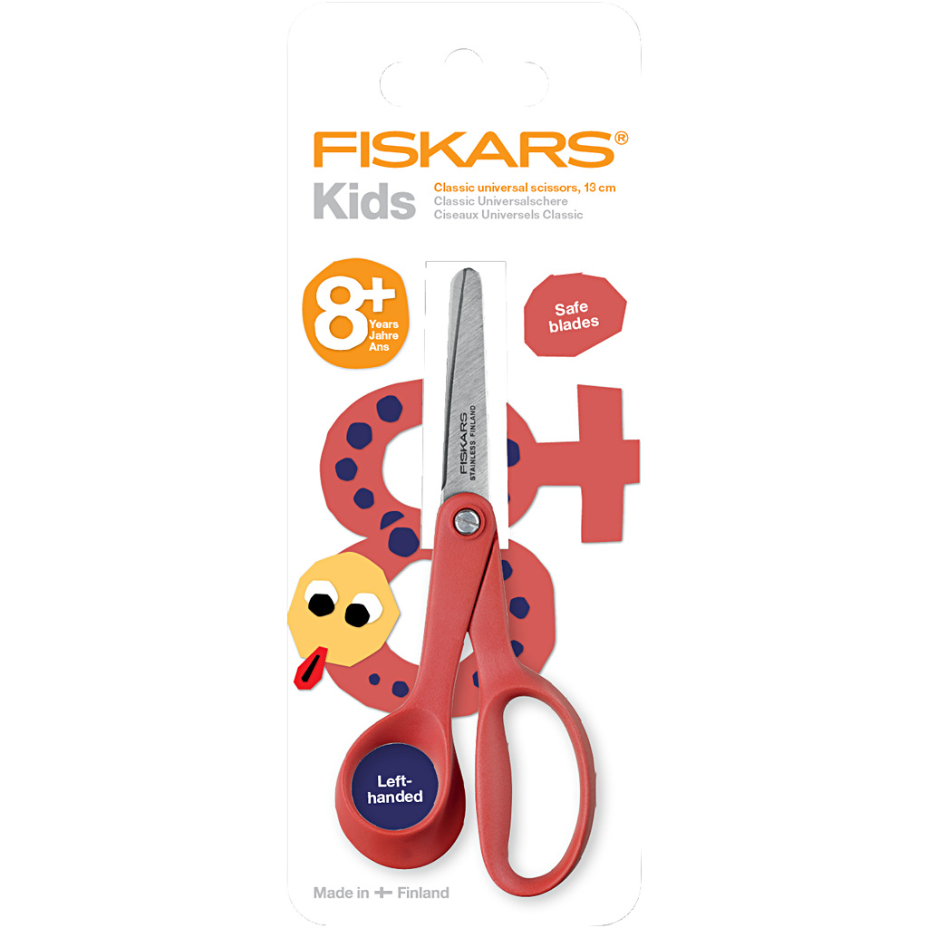 Juniorsaks Fiskars Classic L: 14 cm Venstre 1 Stk