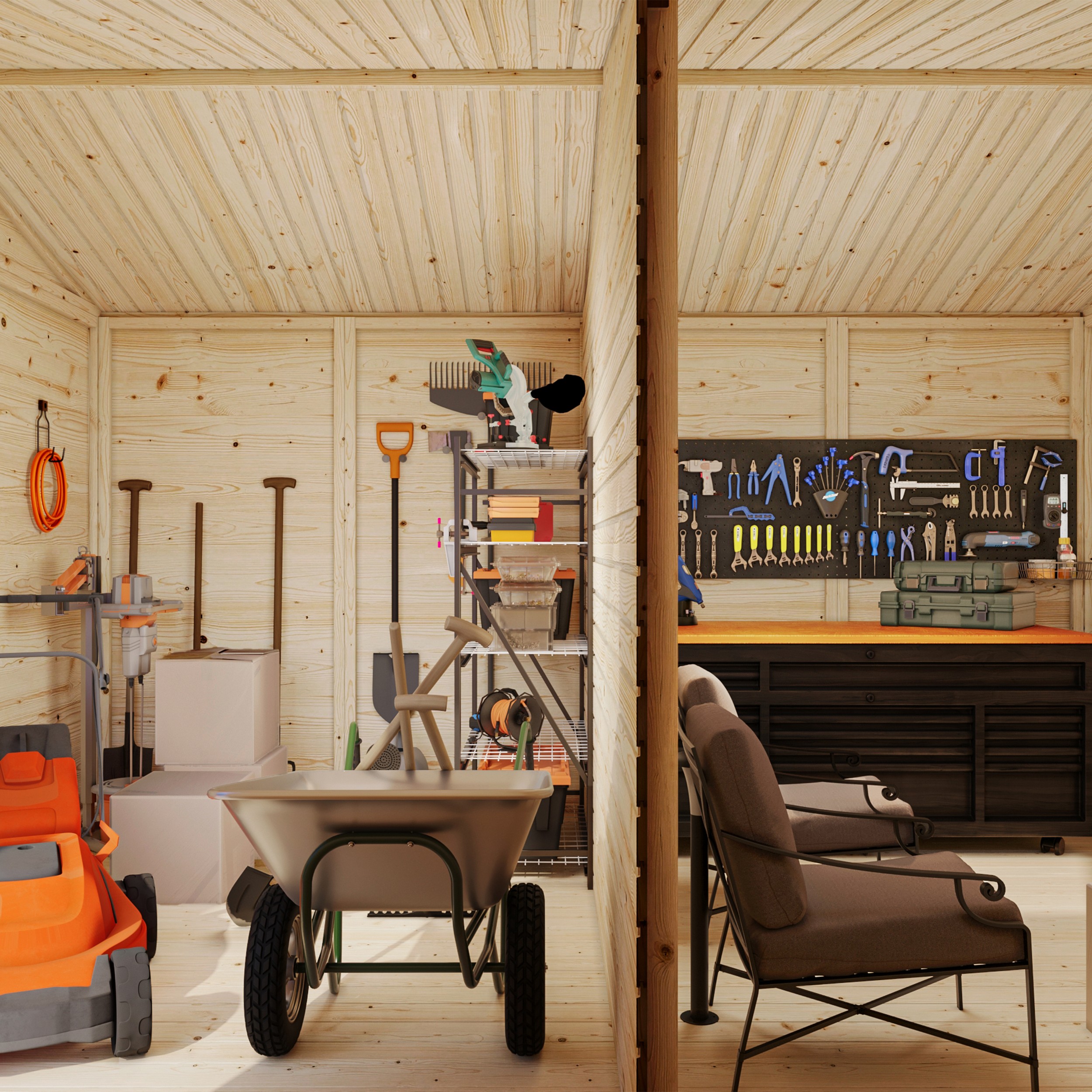 Redskapsbod Palmako Dan 10,0 m2