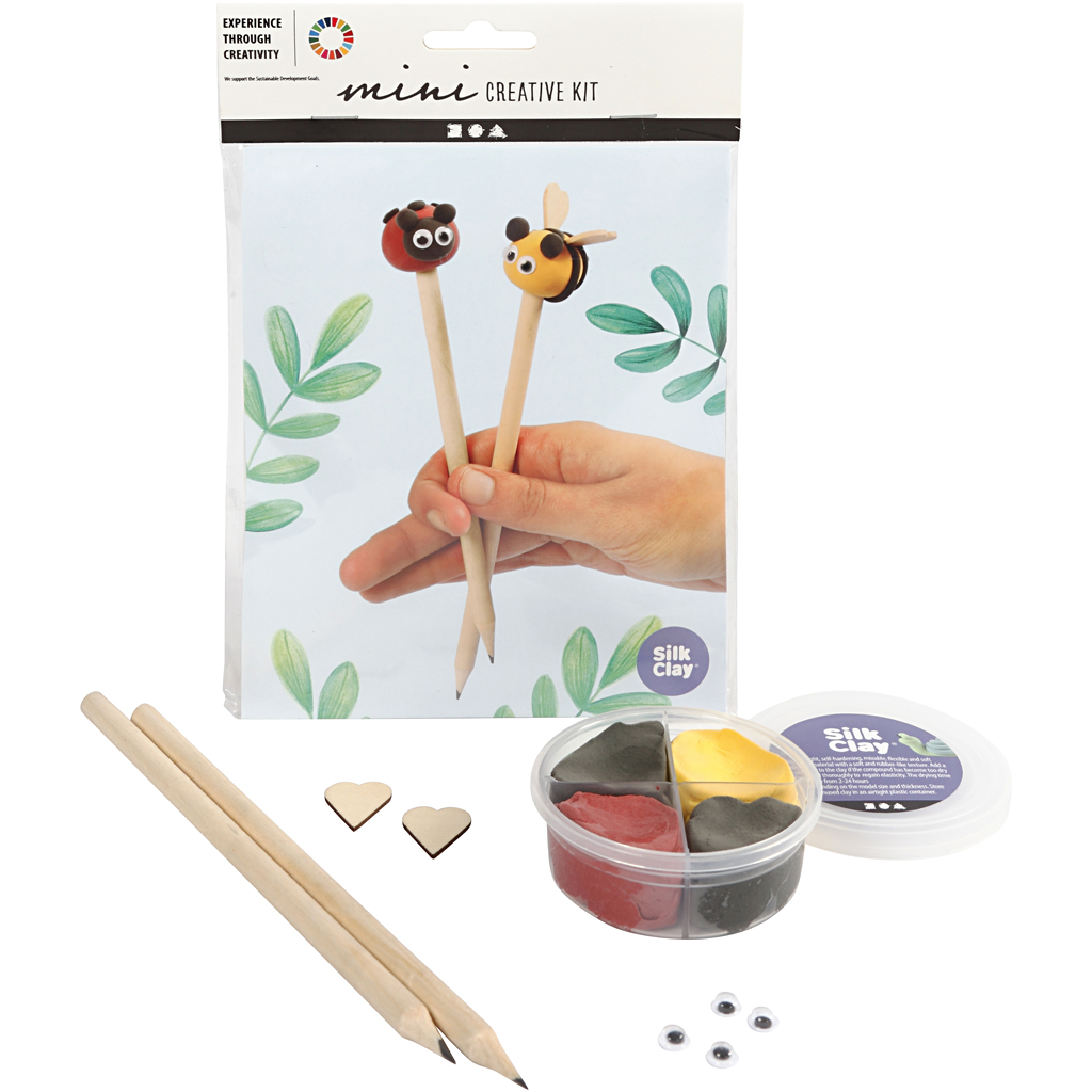 Materiellsett Creativ Company Mini DIY Kit Blyantstopper 1 Sett