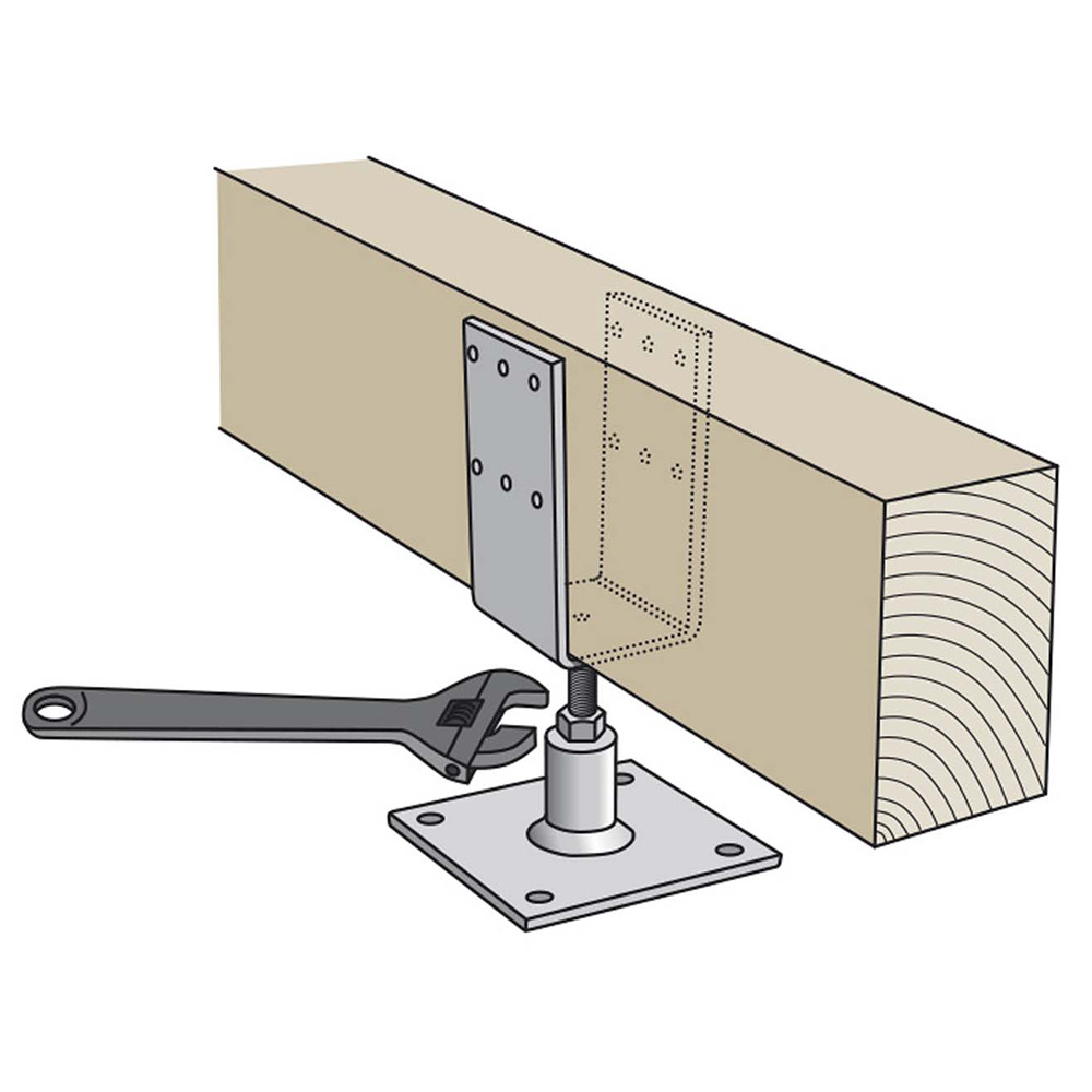 Stolpeholder FAST CSFA 70-120x80 mm CE