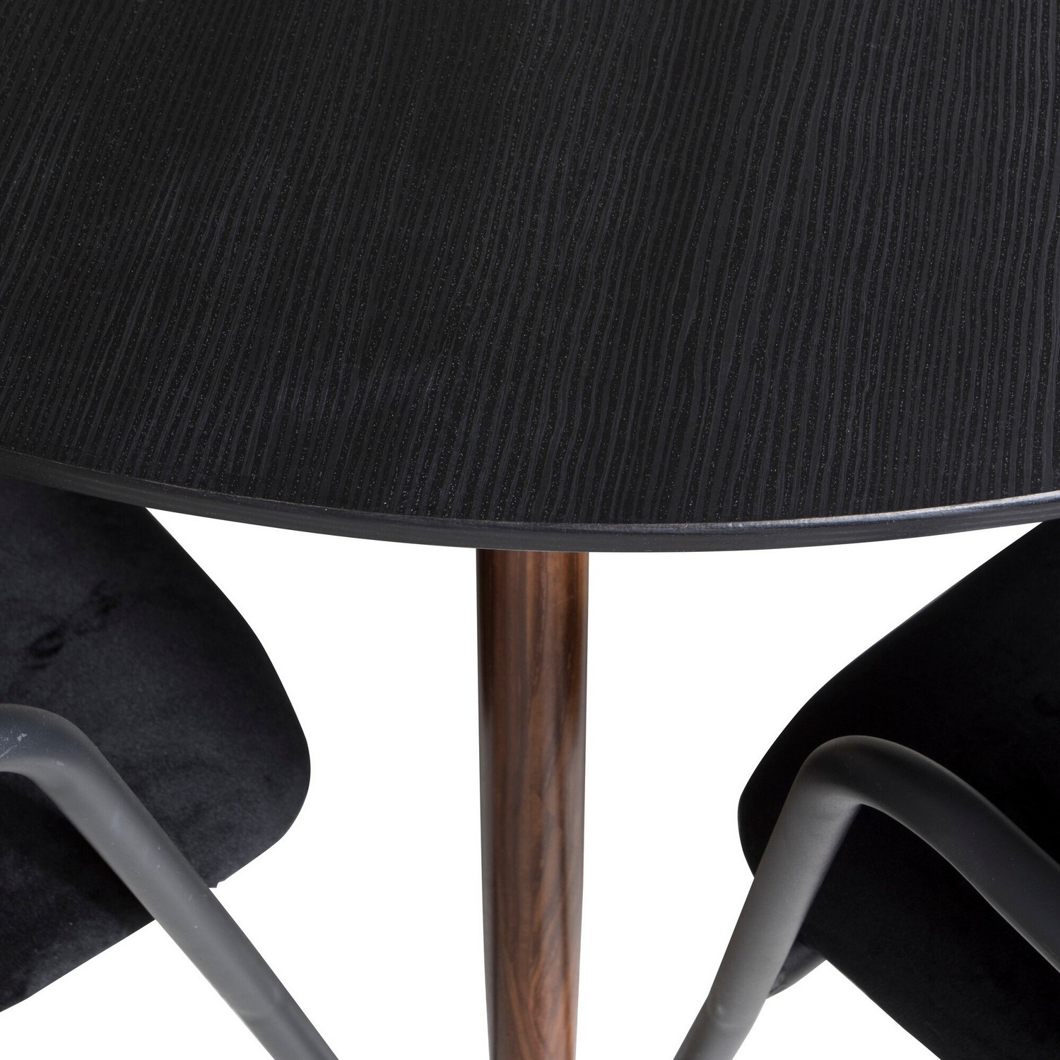 Spisegruppe Venture Home Plake med 4 Aris Karmstoler Rundt