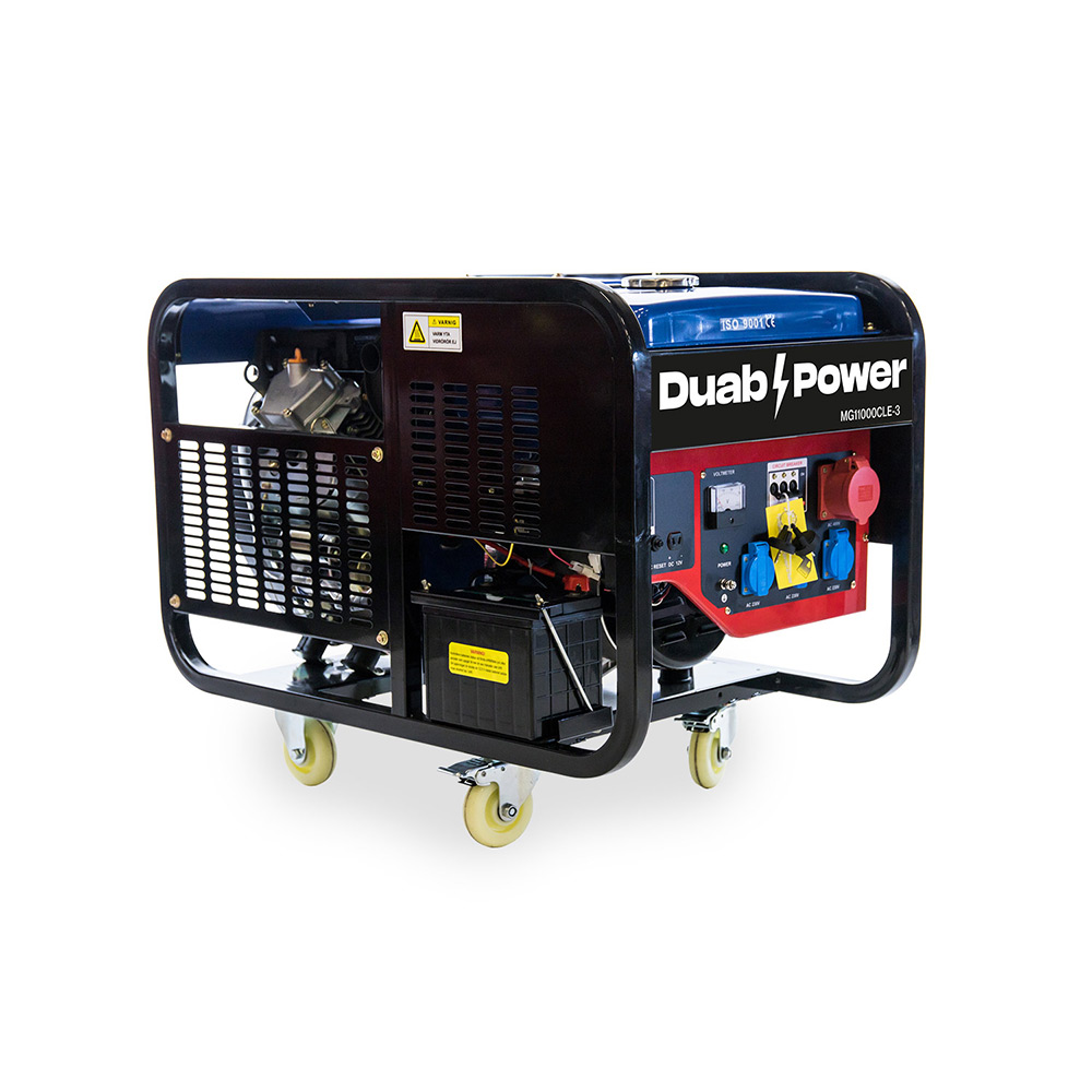 Strømaggregat Duab-Power MG11000CLE-3 1-fas/3-fas Bensin