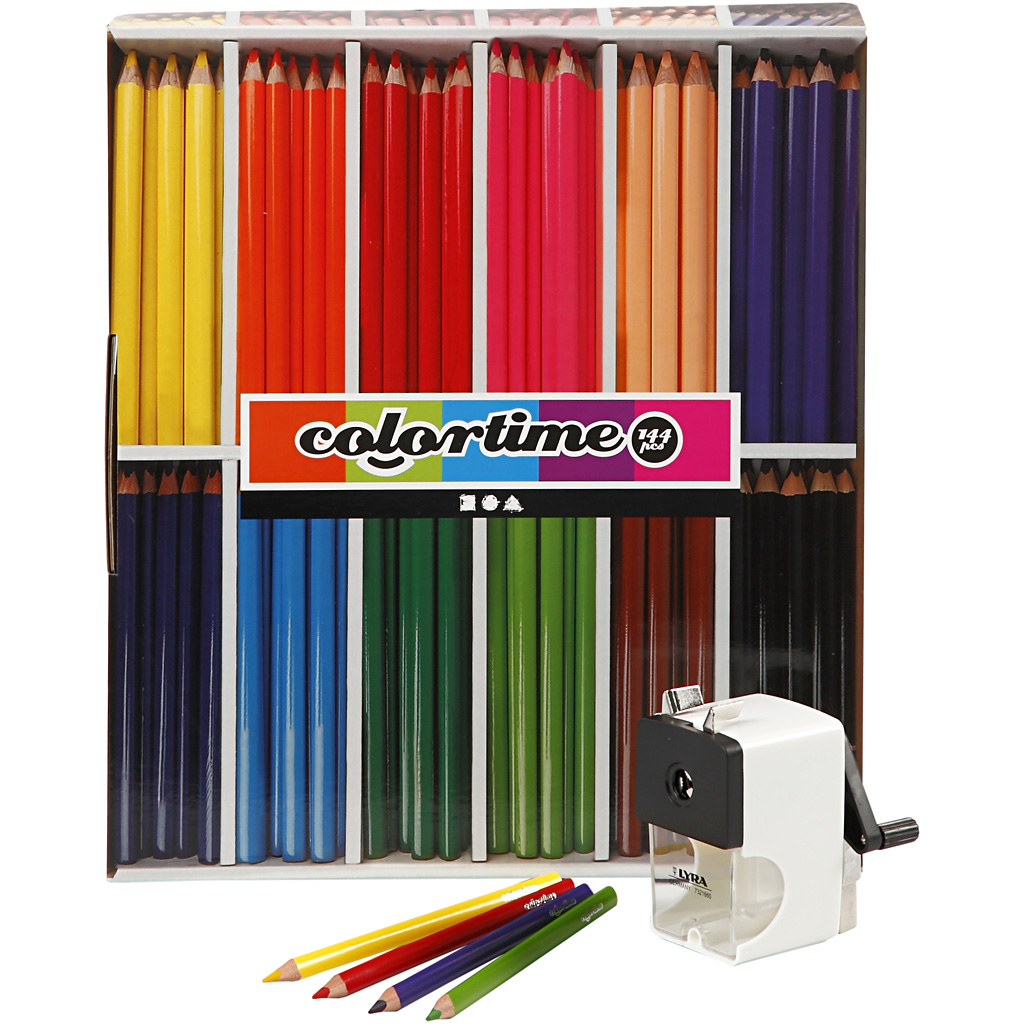 Fargeblyanter Creativ Company Colortime Ass Farger Kjerne 5 mm 1 Sett