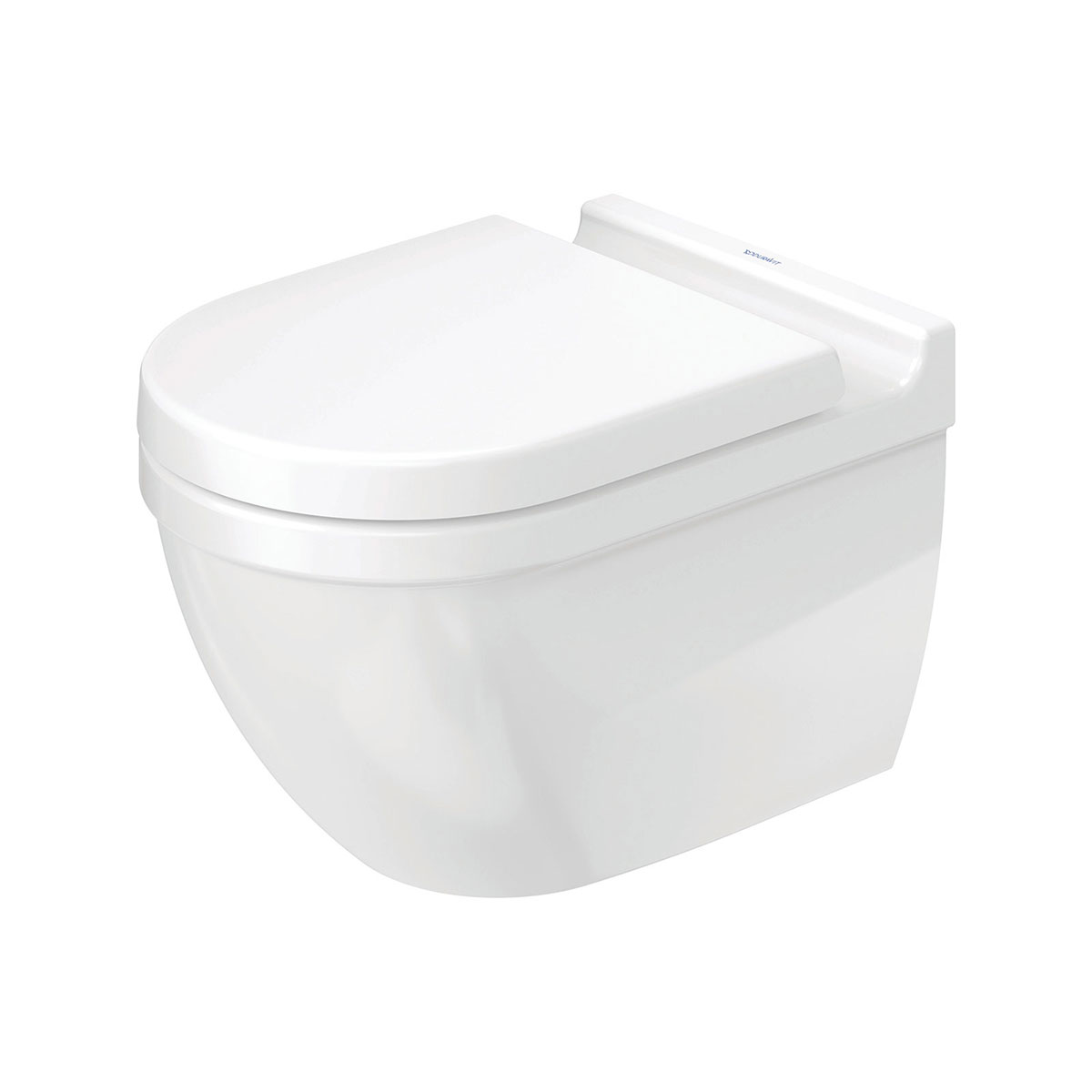 Vegghengt Toalett Duravit Starck 3 Rimless med Toalettsete