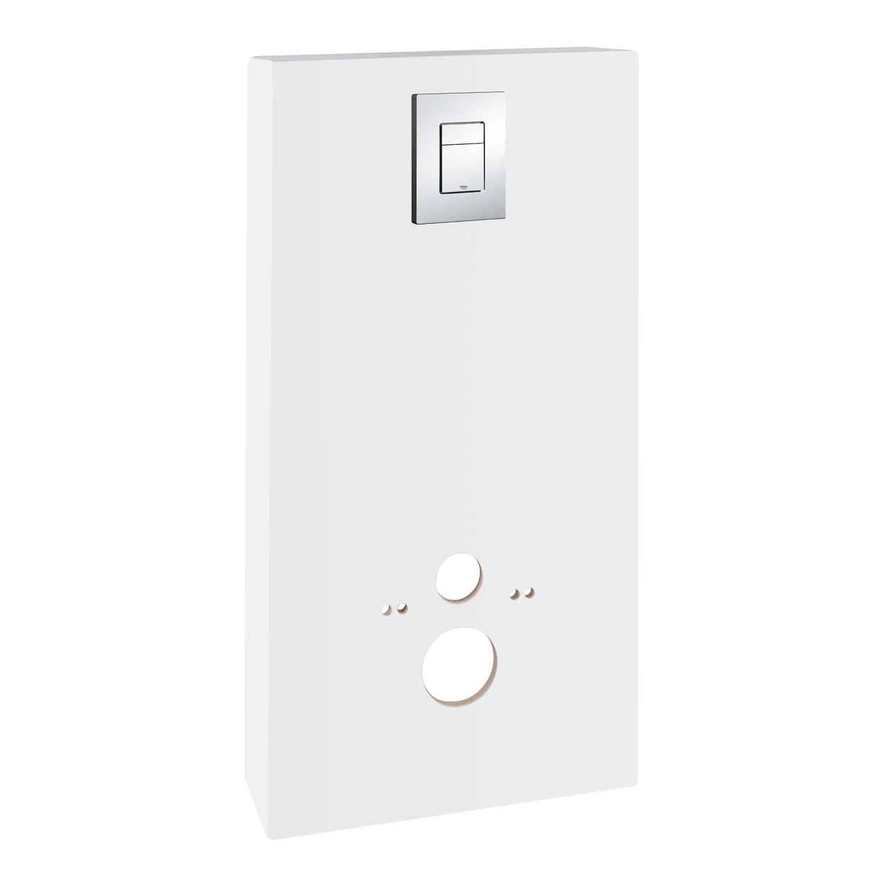 Fixturkåpa Grohe Solido Monobloc 39377 Vit med Spolknapp Vit