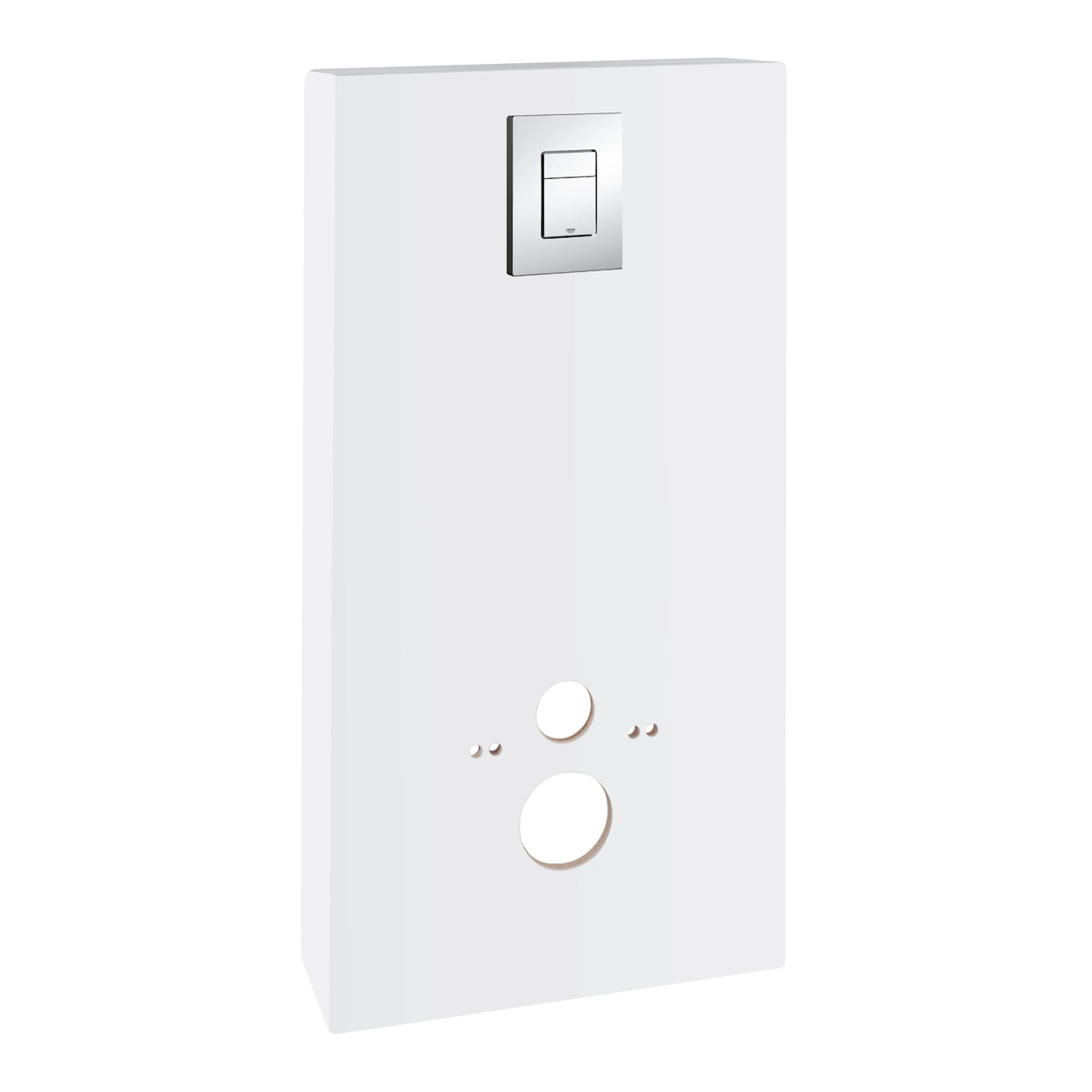Fixturkåpa Grohe Solido Monobloc 39377 Vit med Spolknapp Vit