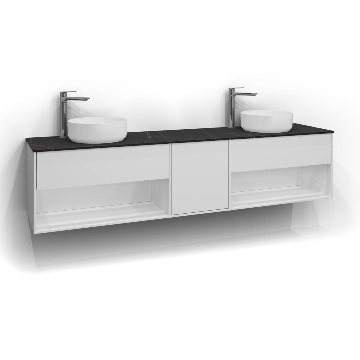 Bänkskiva Svedbergs Epos Laurent Dubbel | badrum - badrumsmobler - tillbehor-badrumsmobler | KakelKungen