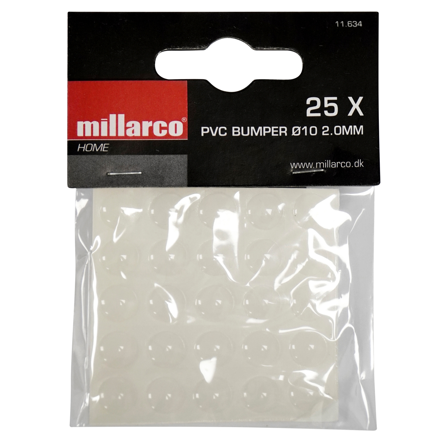 Anslagsdemper Home it Ø10 mm x 2,00 mm Klar 25 stk.