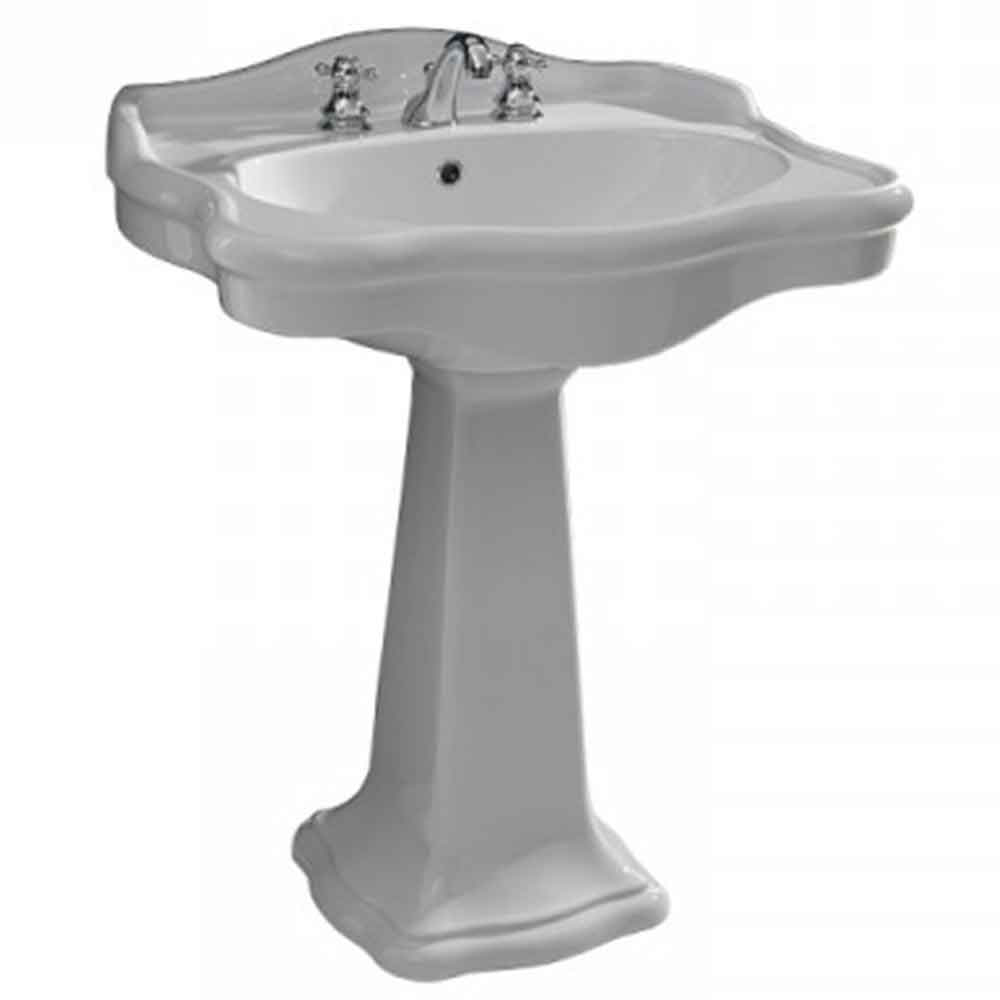Tvättställ Lavabo Contea Retro med Pelare