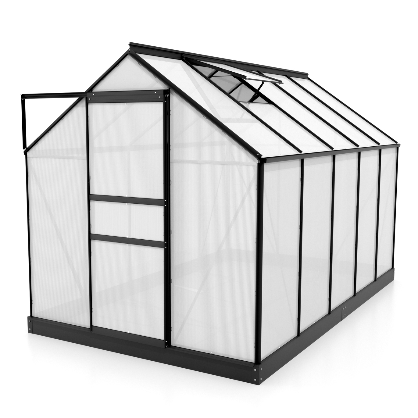 Drivhus Vitavia Venus med Sokkel 6,2 kvm