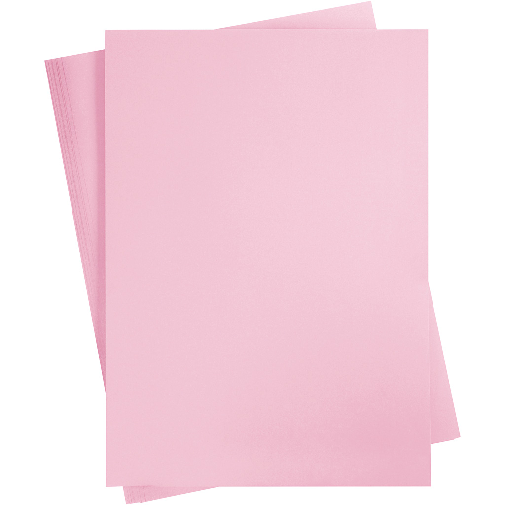 Färgad kartong, syrenrosa, A2, 420x600 mm, 180 g, 10 ark/ 1 Syrinrosa, 10 st