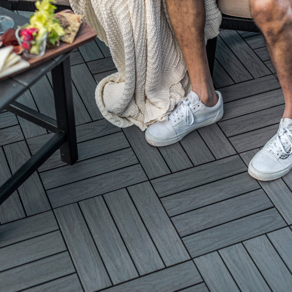 Terrassehelle Jabo Ruta Kompositt 4-Pk 30x30 cm FSC (A)