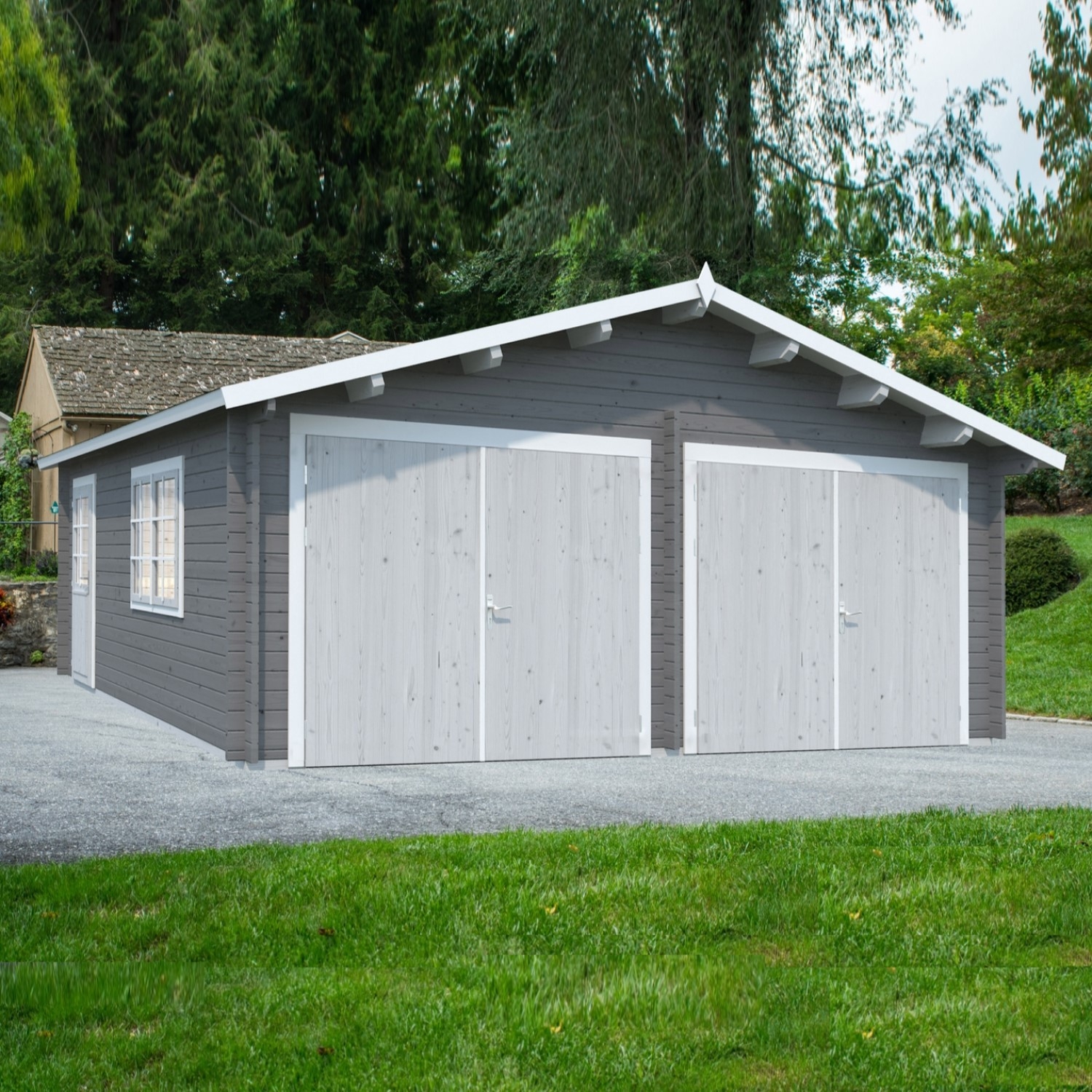 Garasjebod Palmako Roger 28,4 m2 med Slagport
