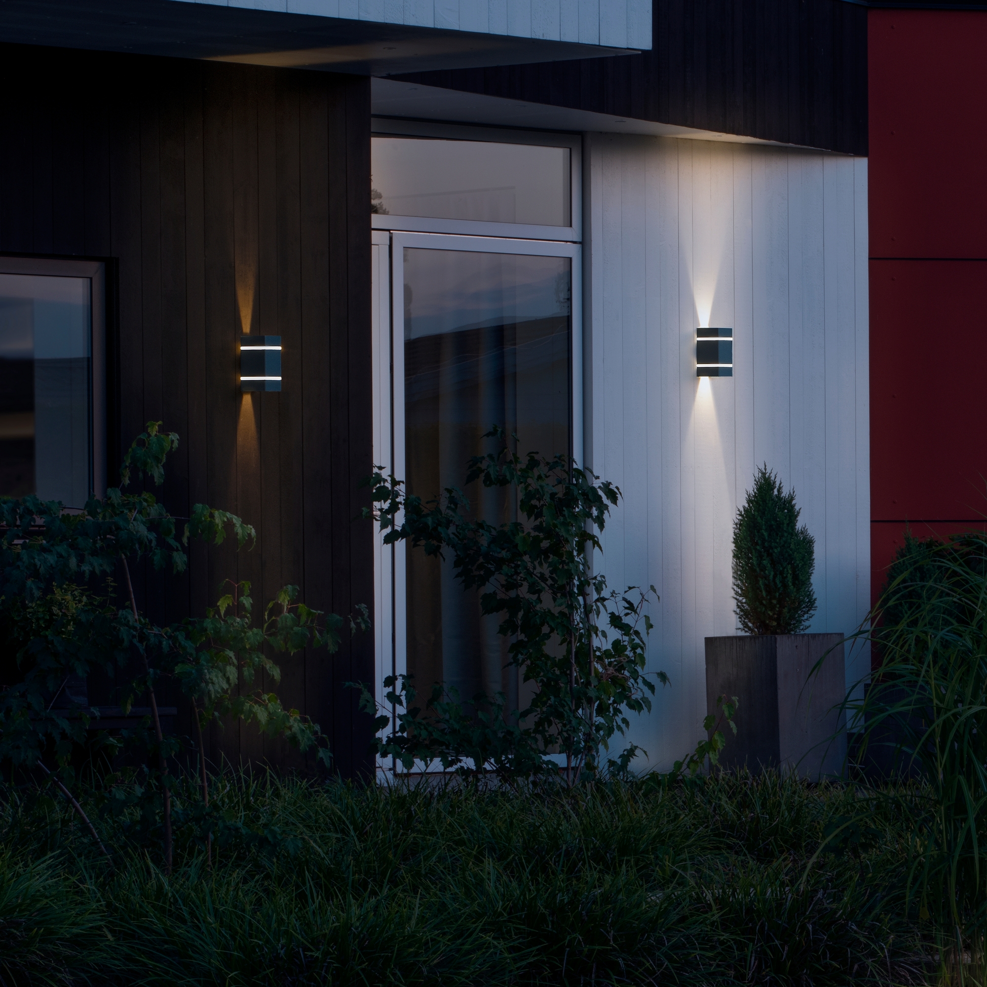Vegglampe Gnosjö Konstsmide Cremona Opp/Ned 2x3W High Power LED