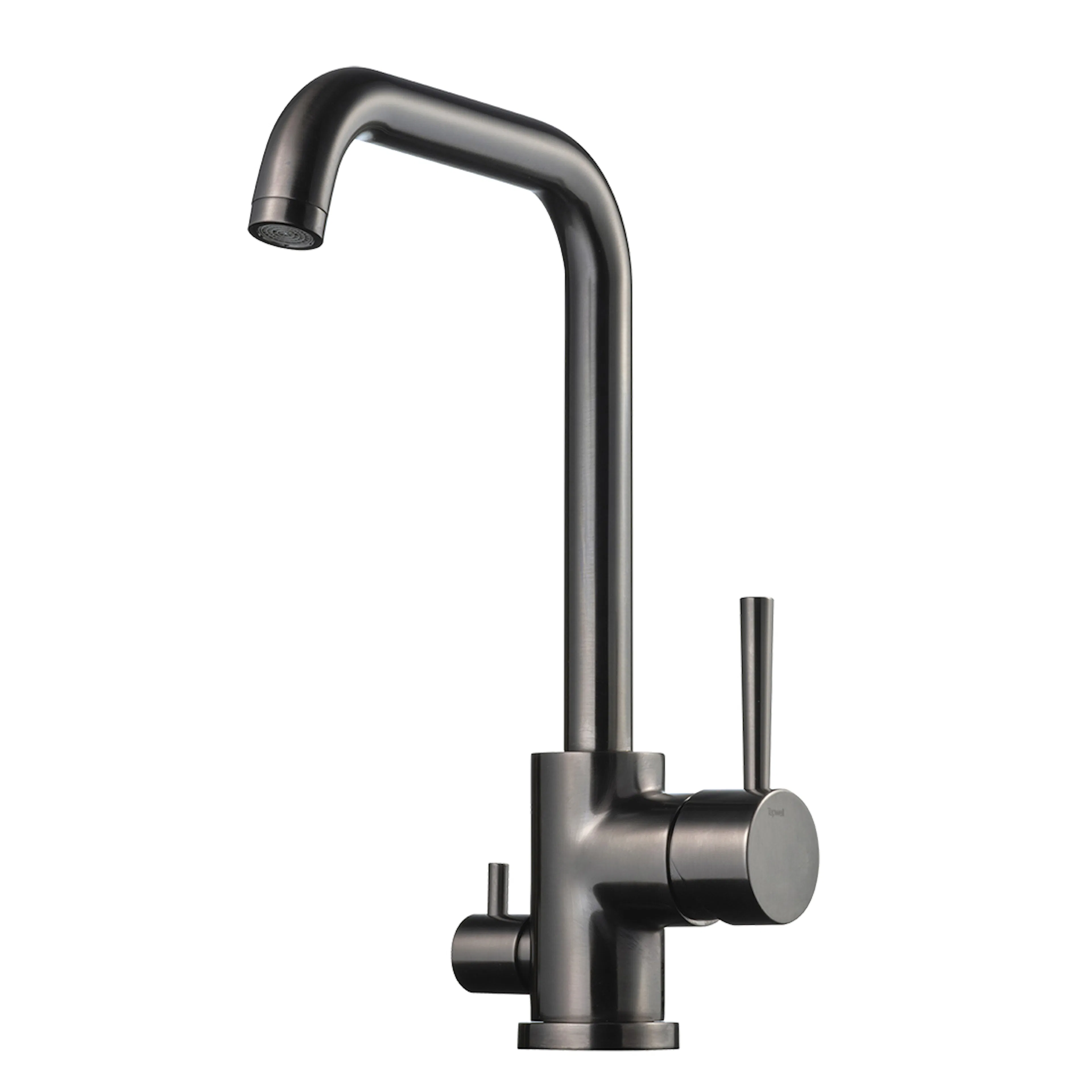 Børstet Black Chrome