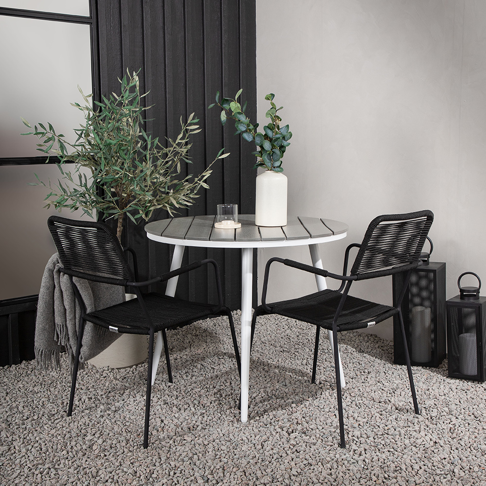 Spisegruppe Venture Home Break med 2 Lindos Stoler