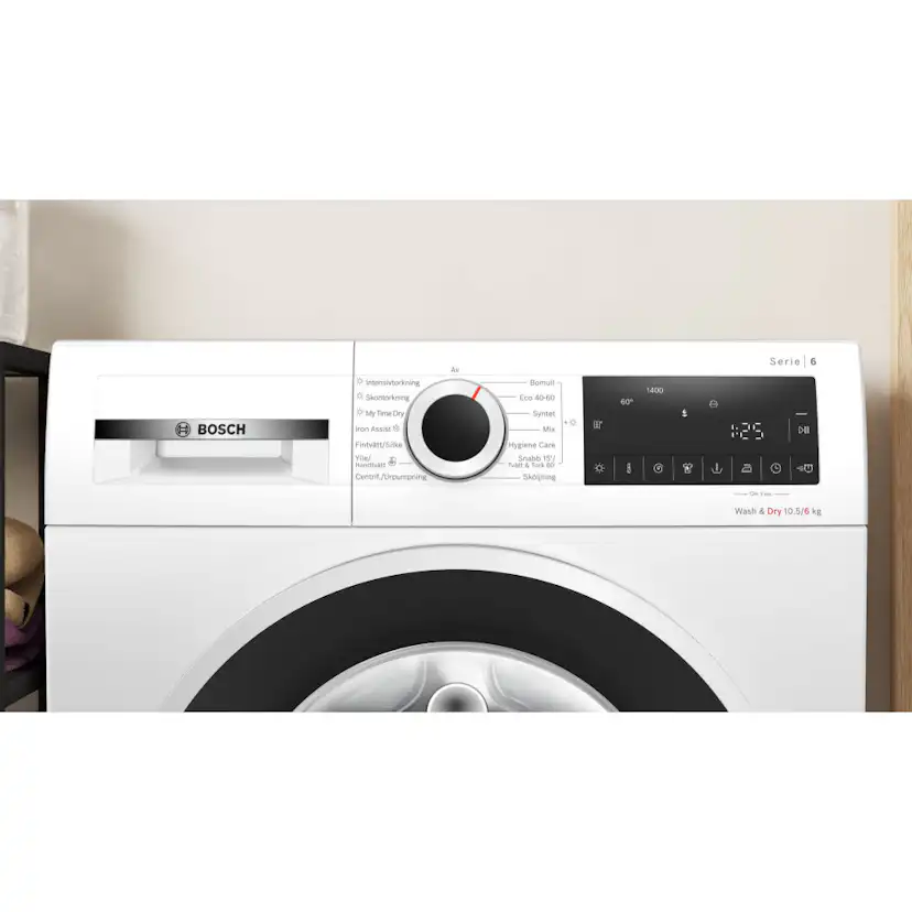 Vask/Tørkemaskin Bosch WNG2540LSN Serie 6