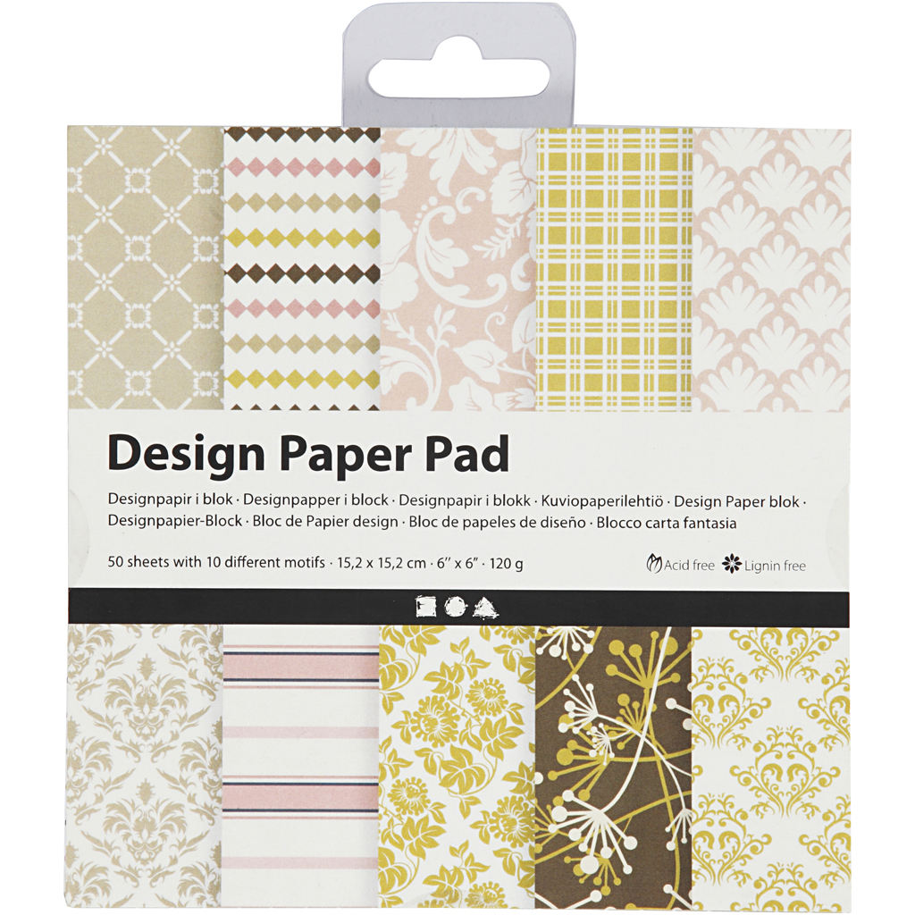 Designpapir Creativ Company 50 Ark/1 Pk
