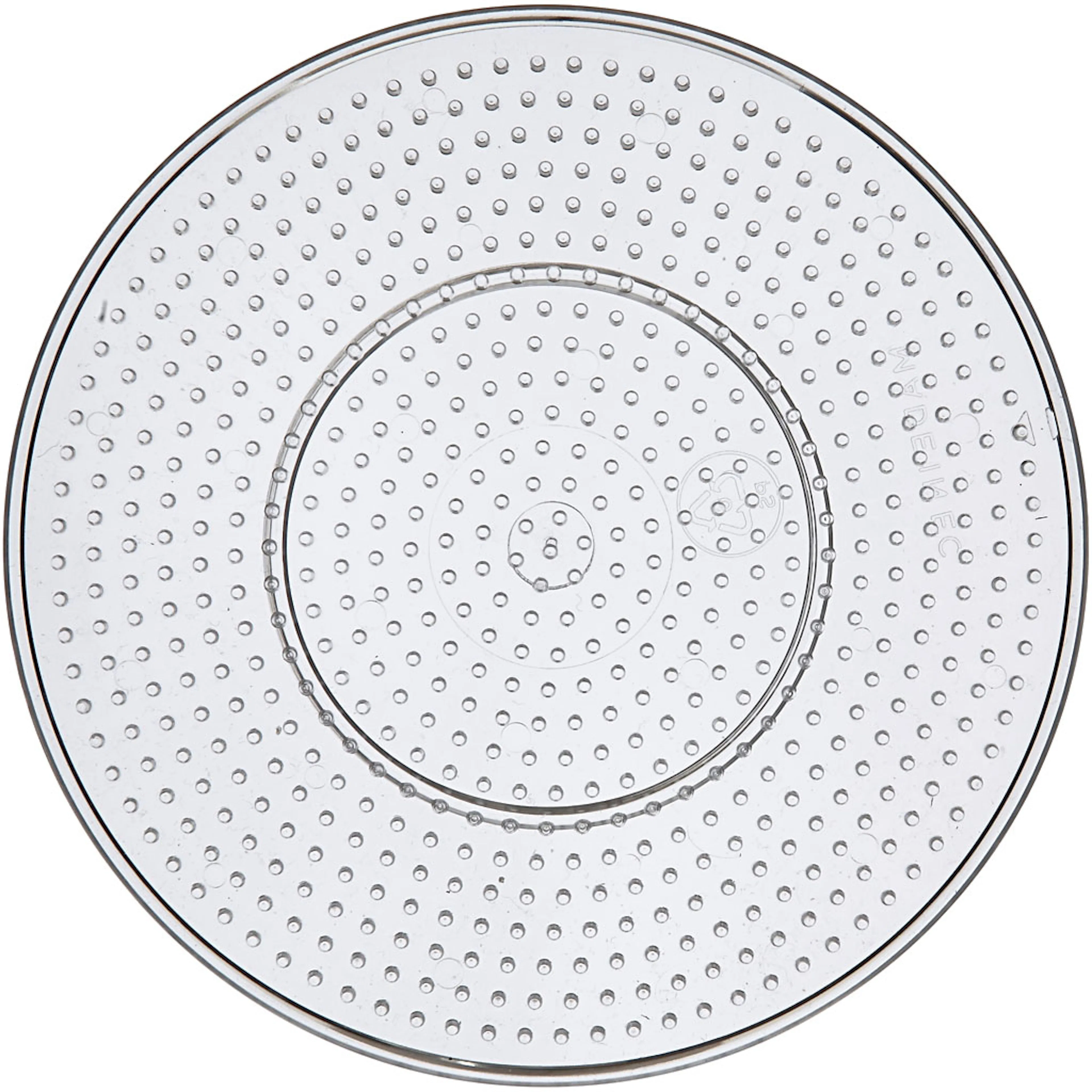 Perleplate Creativ Company Stor Rund 10 Stk
