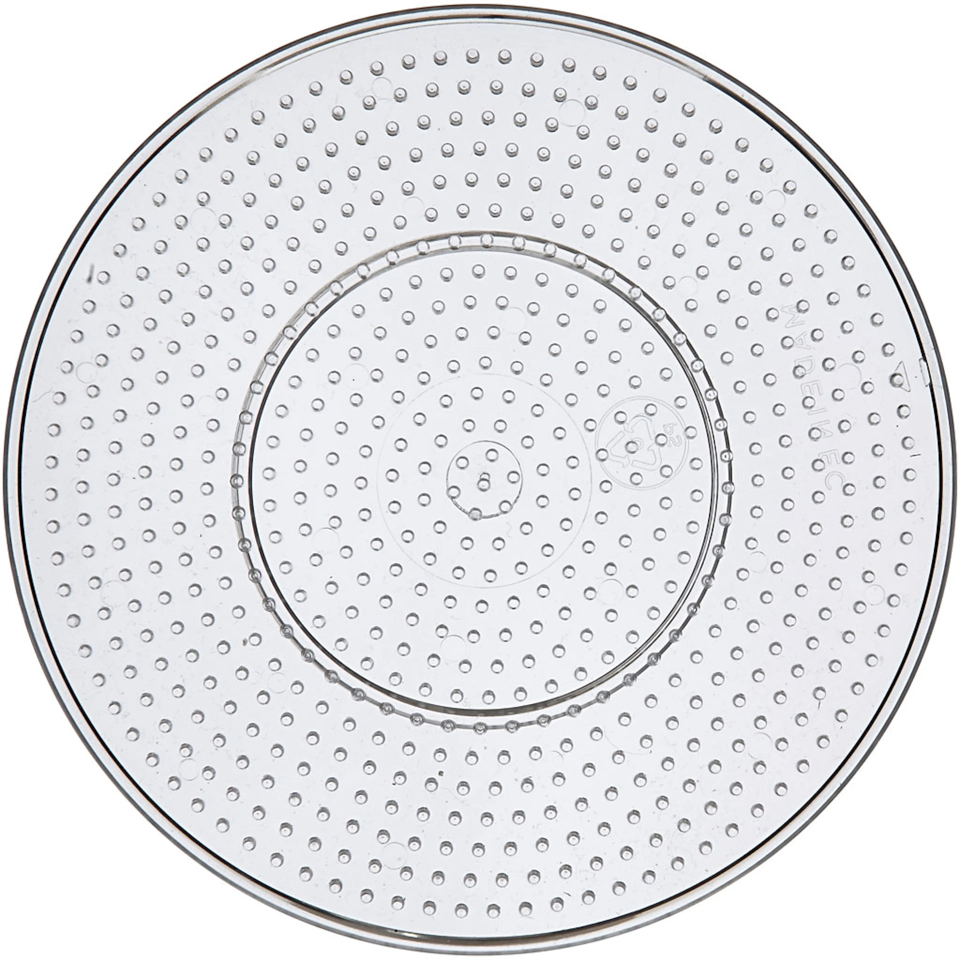 Perleplate Creativ Company Stor Rund 10 Stk