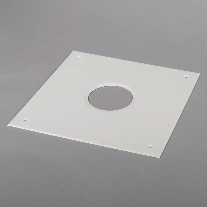 Täckram 360x360 Ø108 Vit Diameter: 108 mm, 3x360 mm