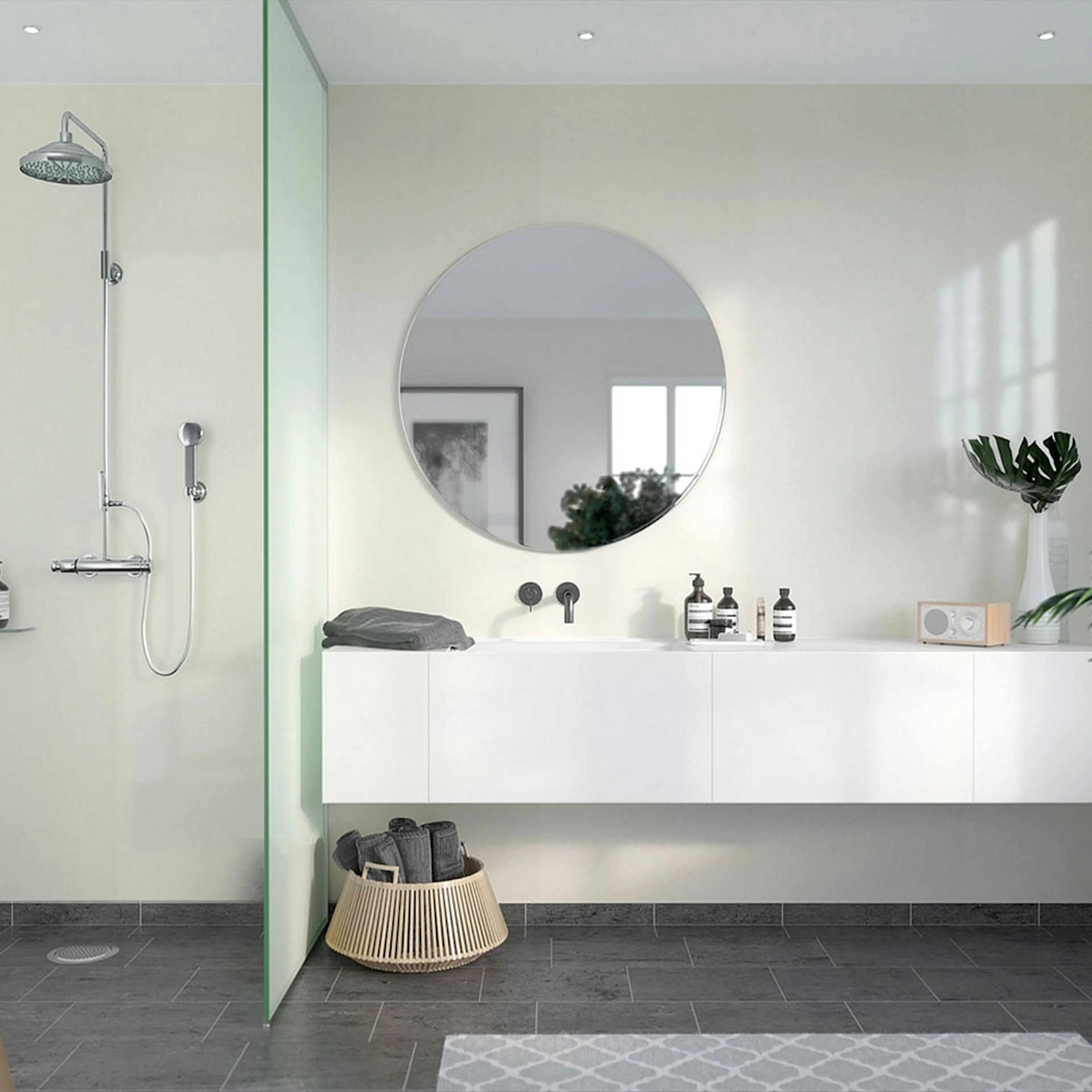 Baderomspanel Fibo 520 HG Ivory