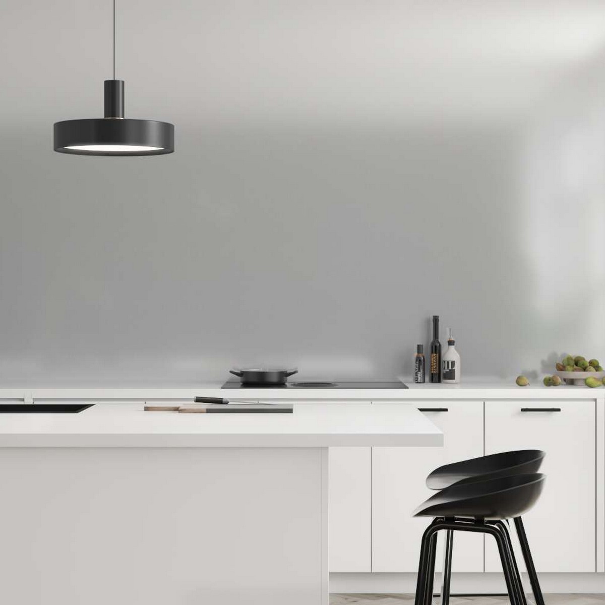 KJØKKENPLATE 5003-F00 STEEL 2400MM Lengde: 2400 mm