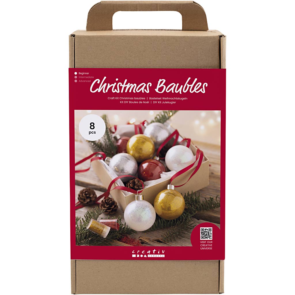 Julekuler Creativ Company DIY Kit Glitter