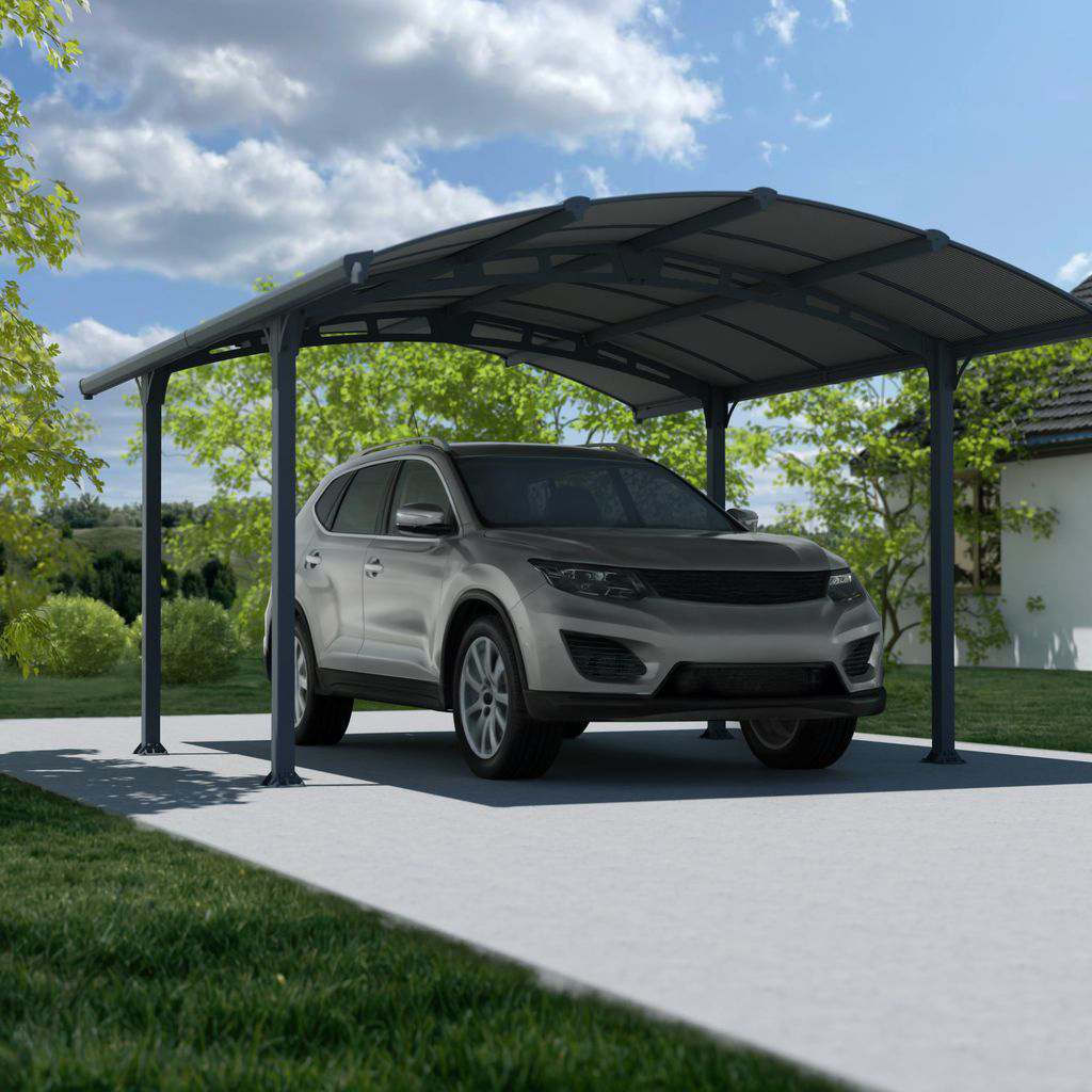 Carport Canopia av Palram Arcadia i metall 3,6x4,5 m