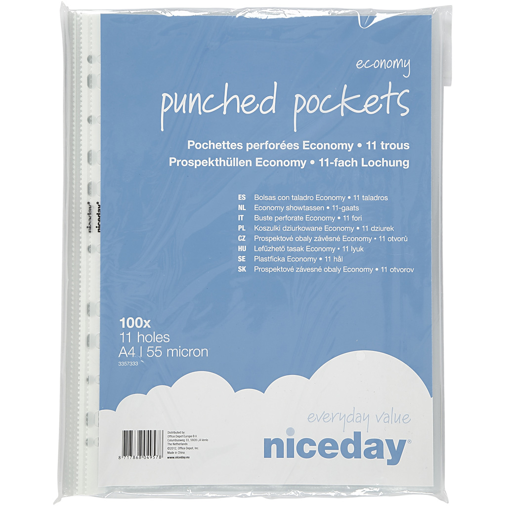 Plastlomme Creativ Company A4 210x297 mm 100 stk/1 Pk