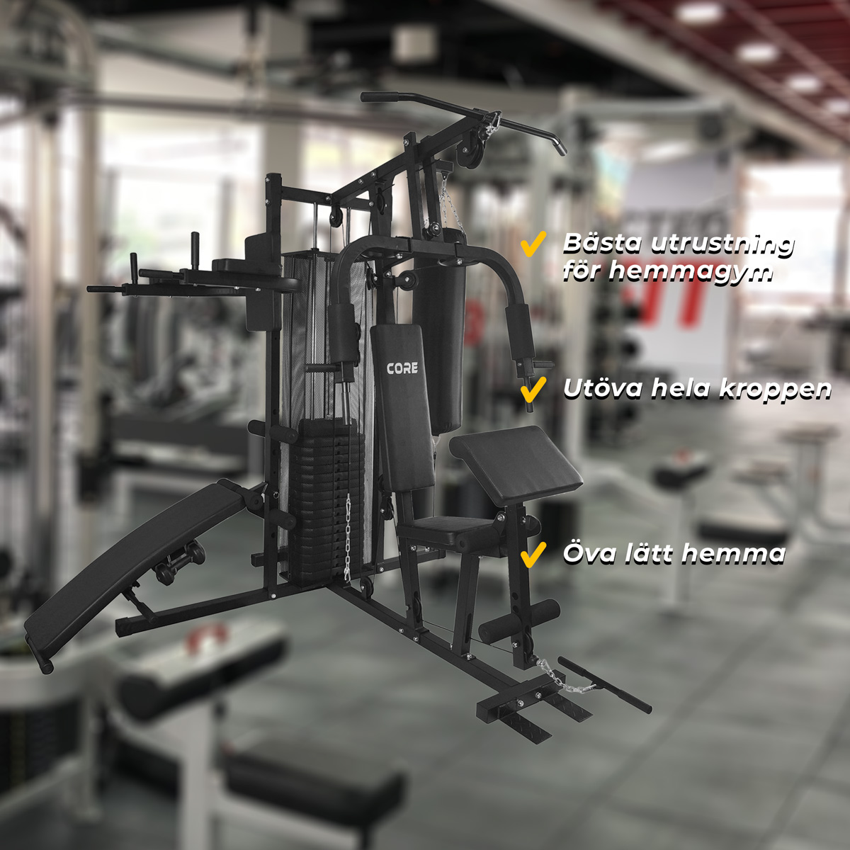 Hjemmetrening Core 100kg