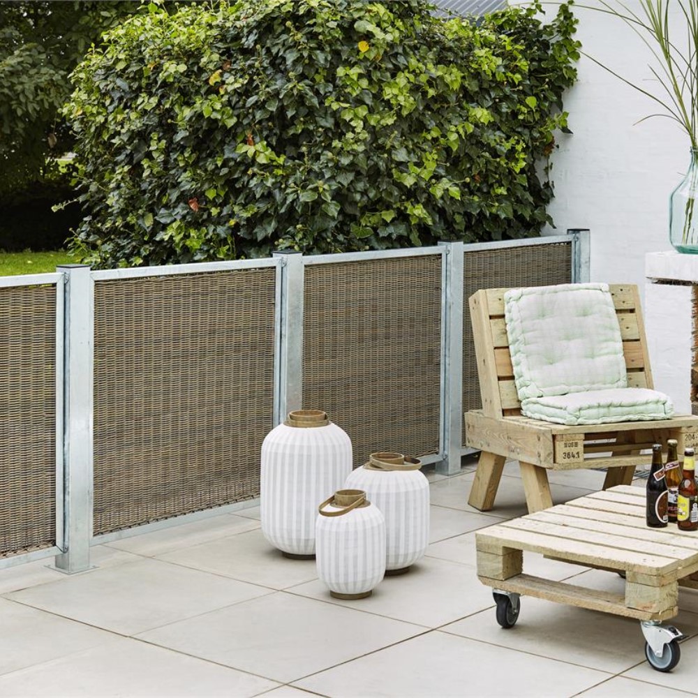 Skjermmodul PLUS Cubic Kunstrotting 90x90 cm