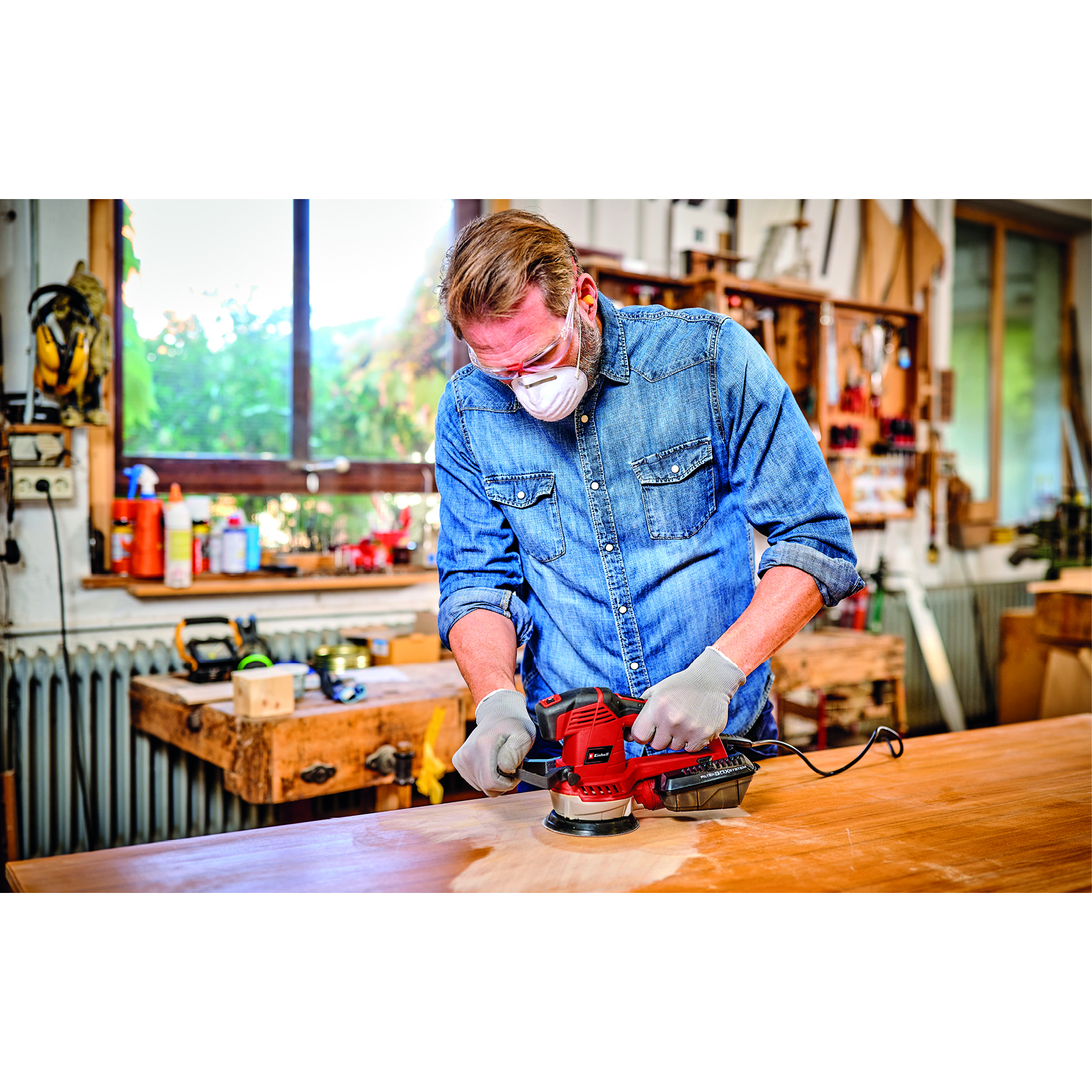 Excenterslip Einhell TE-RS 40 E 125 mm