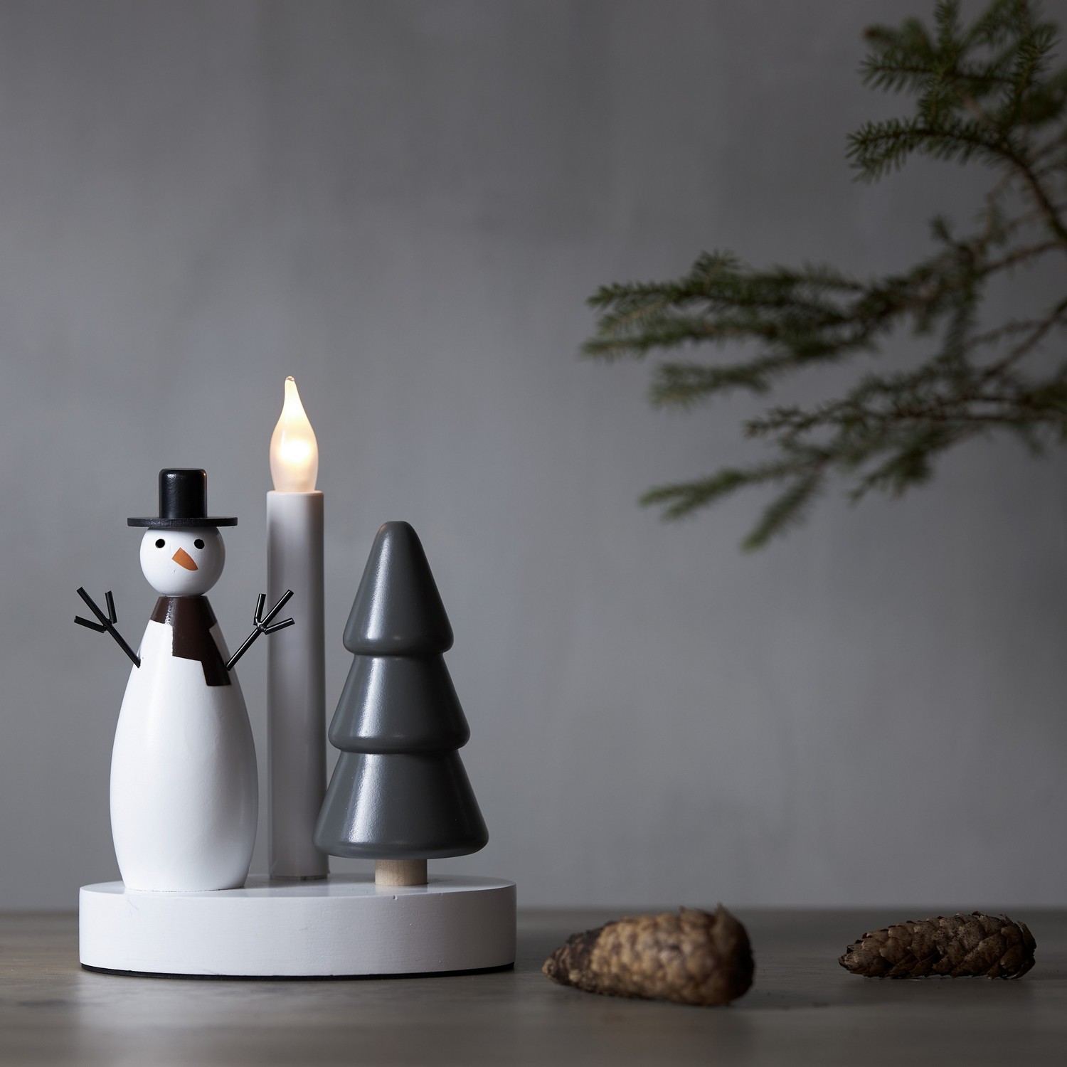 Juledekorasjon Star Trading Christmas Joy Snømann