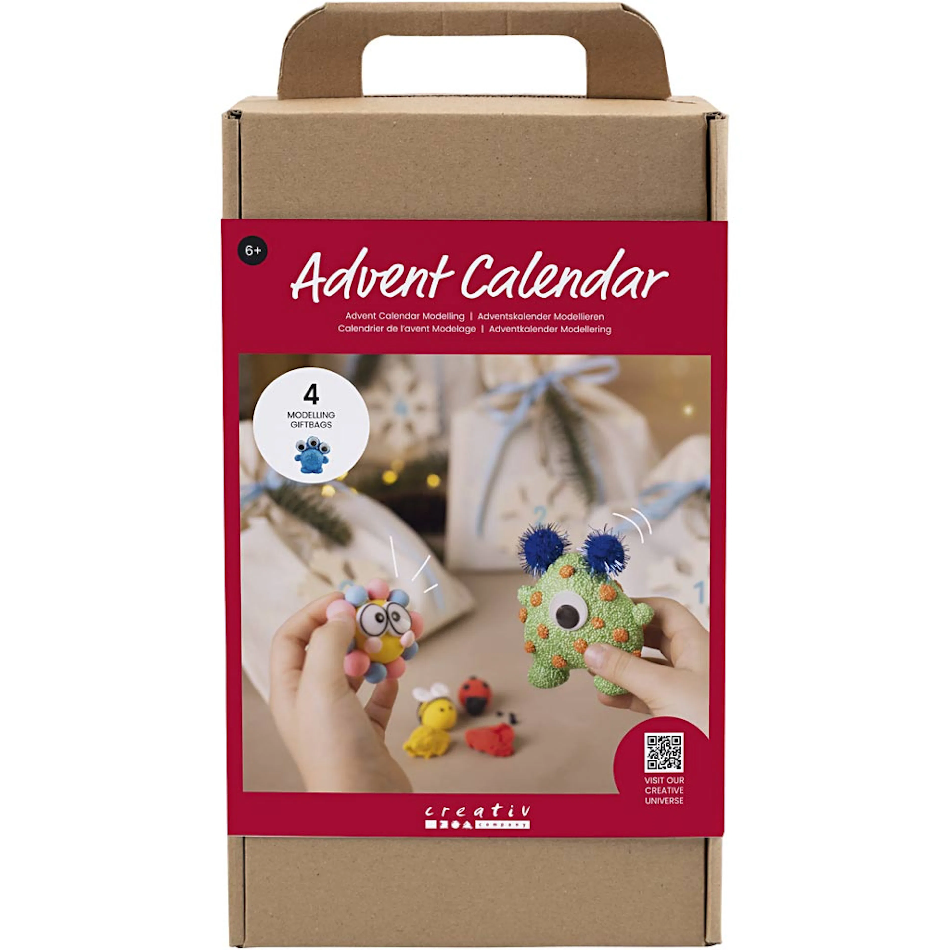 Adventskalender Creativ Company Modellering Figurer
