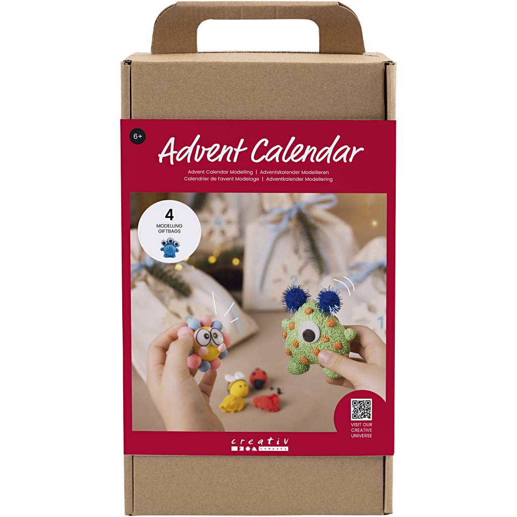 Adventskalender Creativ Company Modellering Figurer