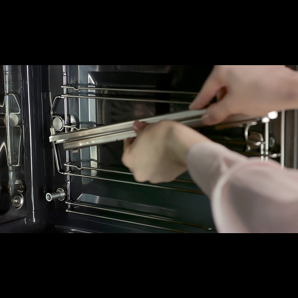 Tilbehør Ovn Electrolux Teleskopiska SkinnerM1OHTR2L Rustfri