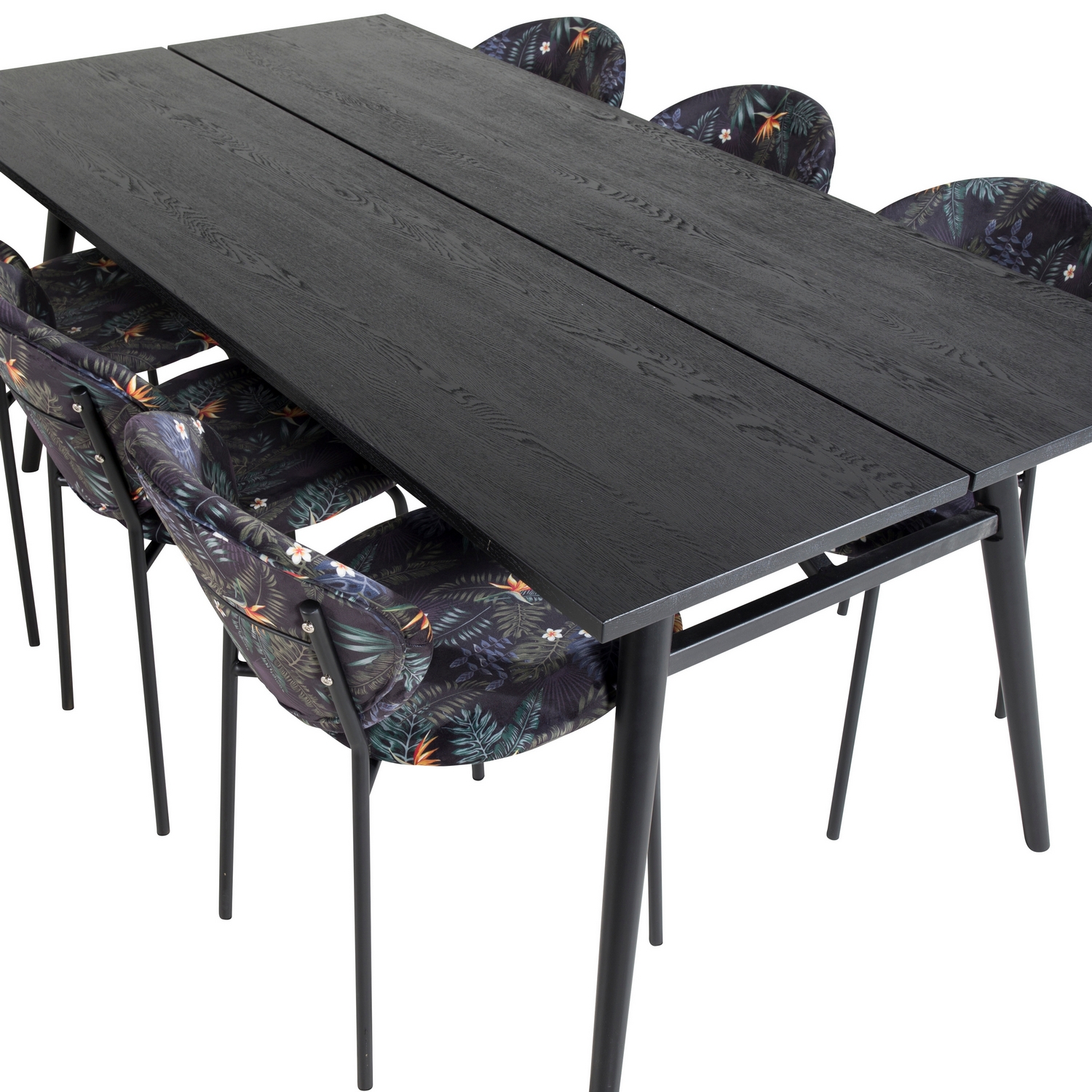 Spisegruppe Venture Home Salt med 6 Valor Stoler
