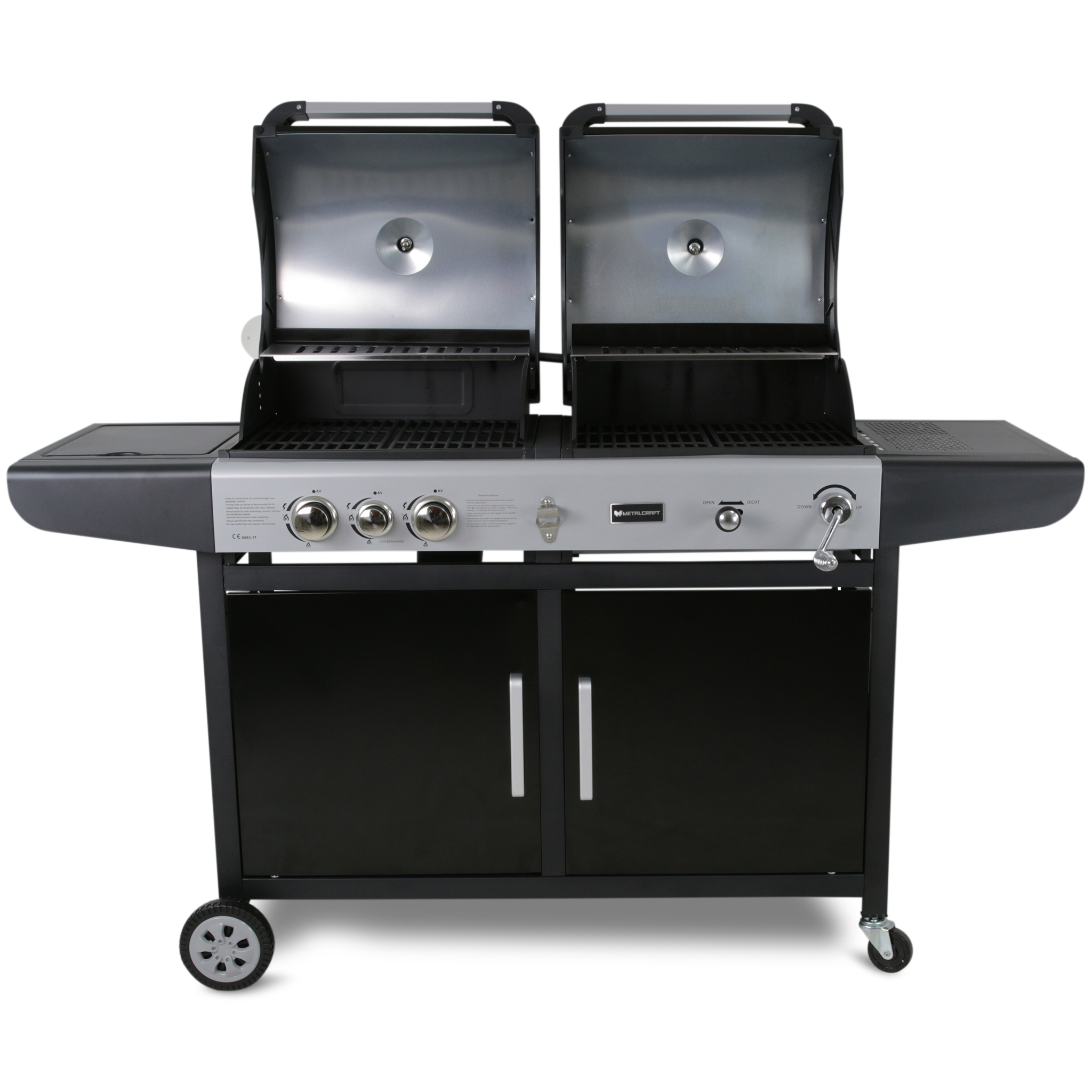 Gass/Kullgrill Metalcraft Kombinasjonsgrill Savannah