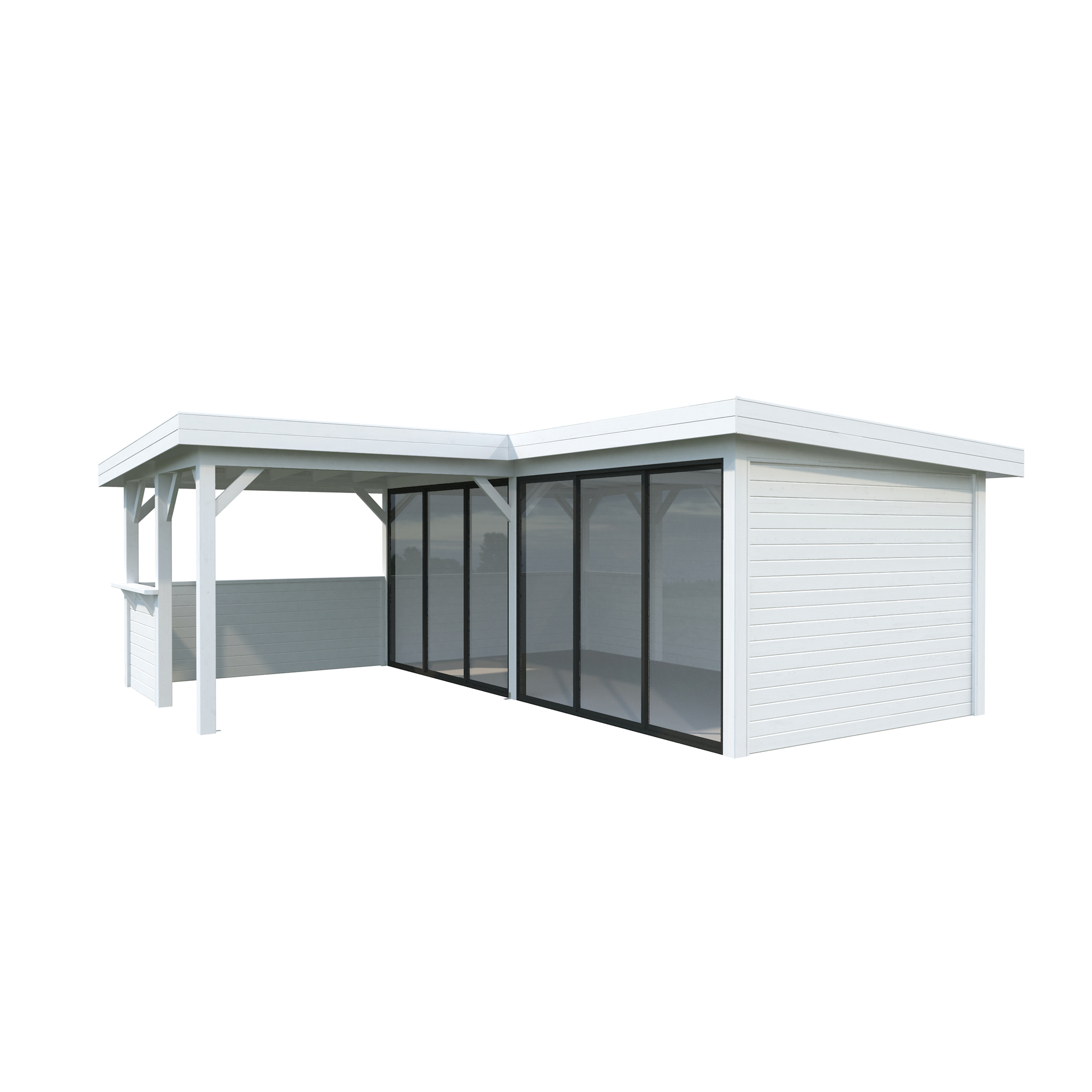 Hagestue Palmako Lenna 24,9 m2 Set 422 Slide
