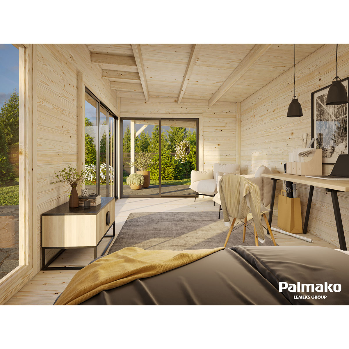 Hagestue Palmako Andrea 17,1 + 8,6 m2