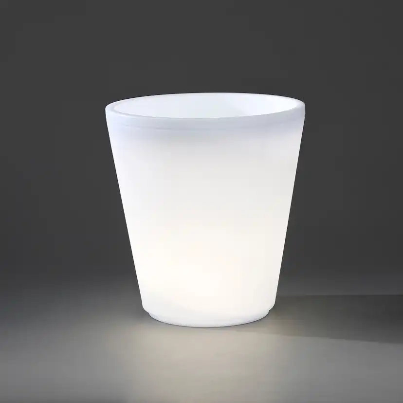 Blomsterpotte Gnosjö Konstsmide Assisi LED Plast Trafo IP44