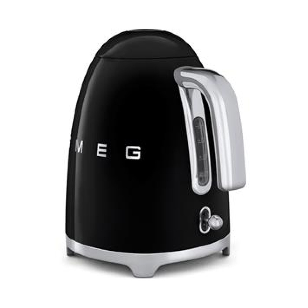 Vannkoker Smeg KLF03BLEU Retro Sort med Rustfritt Stål