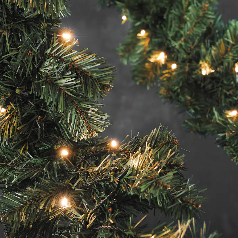 Juletrebelysning Gnosjö Konstsmide 6 m 120L Amber LED