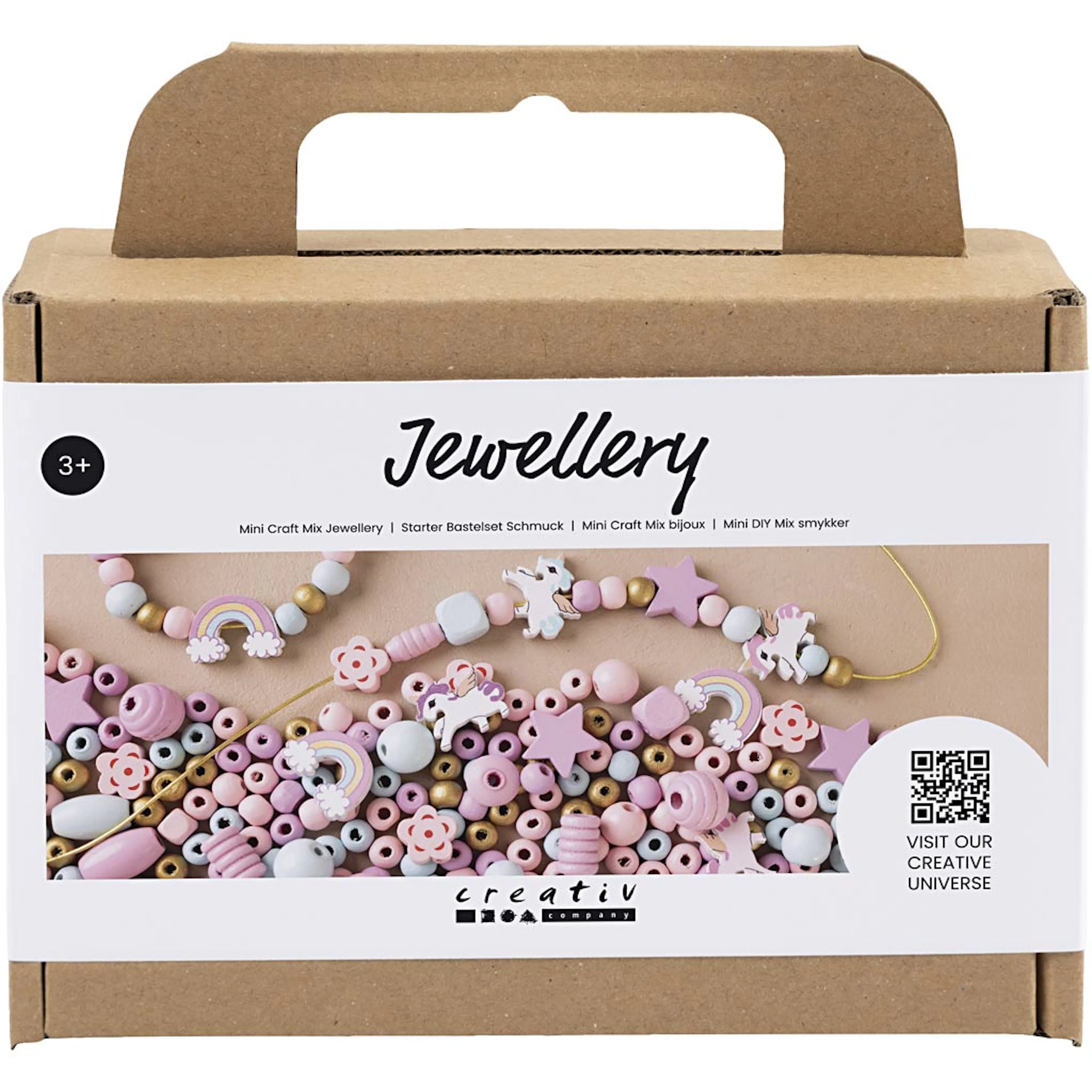 Smykker Creativ Company Mini DIY Mix Pastellfarger