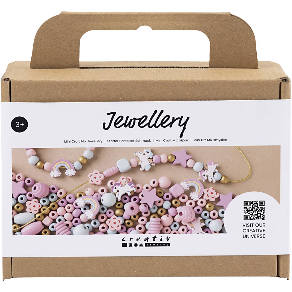 Smykker Creativ Company Mini DIY Mix Pastellfarger