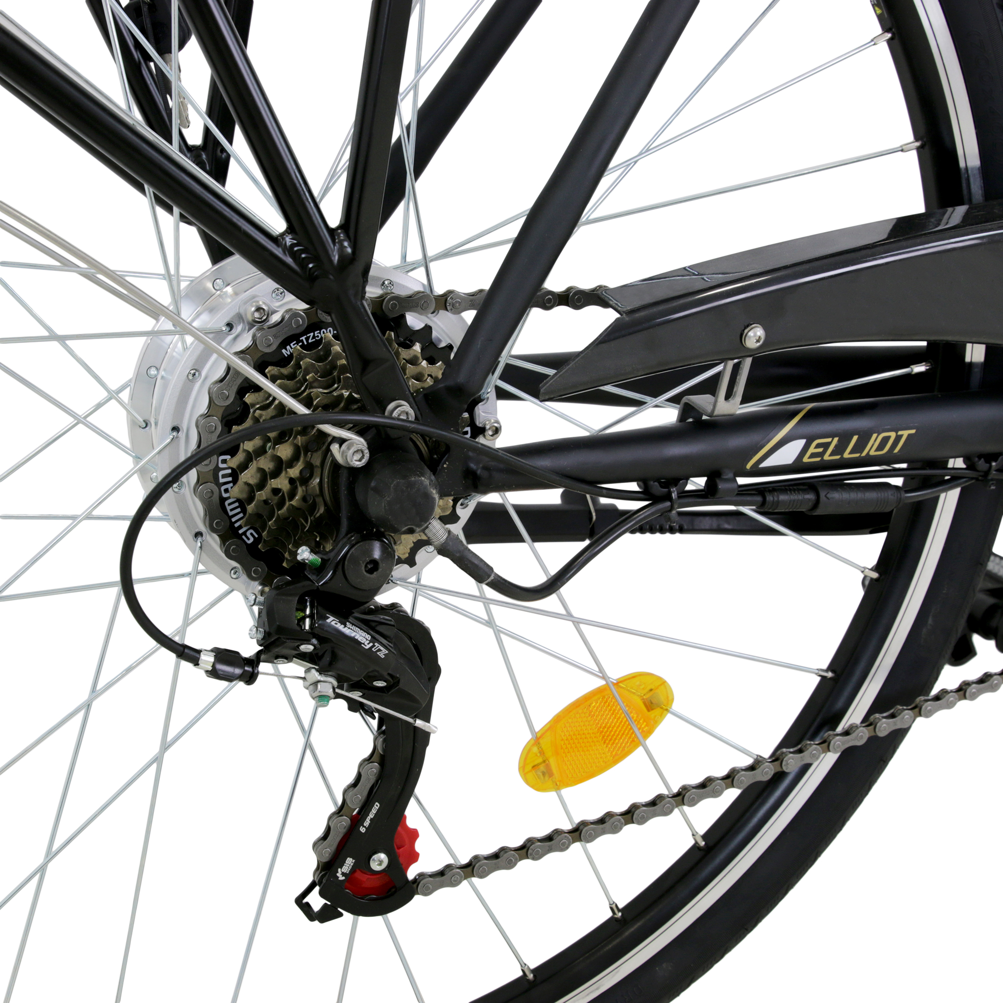 Elsykkel Lyfco Herre 28" - Elliot 10,4 Ah Svart