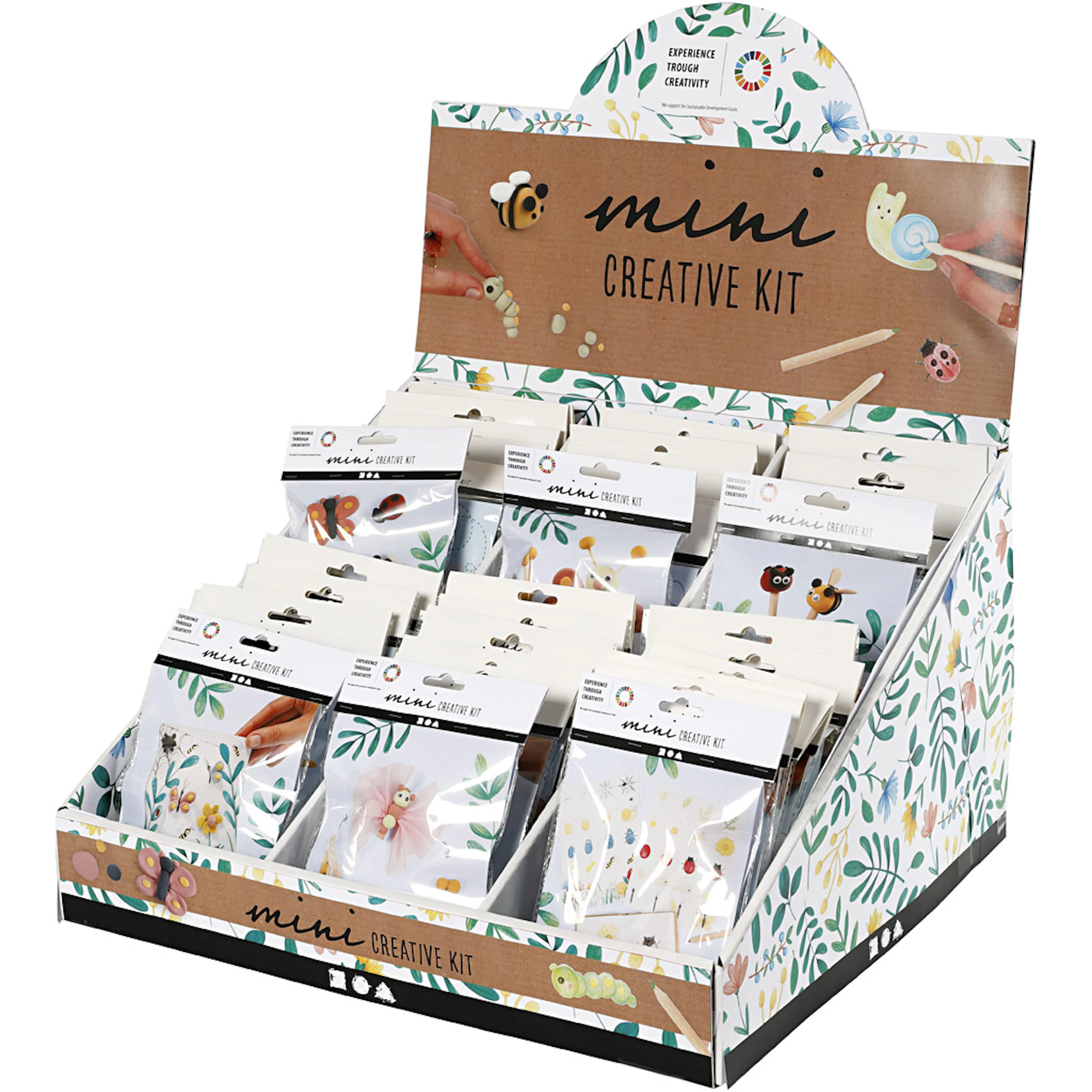 Materiellsett Creativ Company Mini DIY Kit Borddisplay 42 Sett/1 Pk